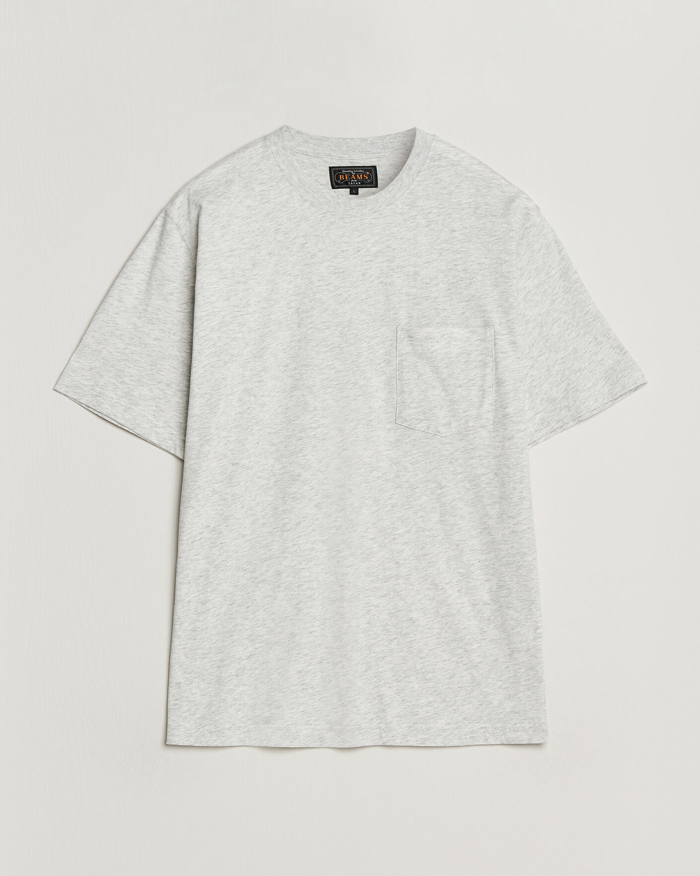 Herr | T-Shirts | BEAMS PLUS | Pocket Tee Ash Grey