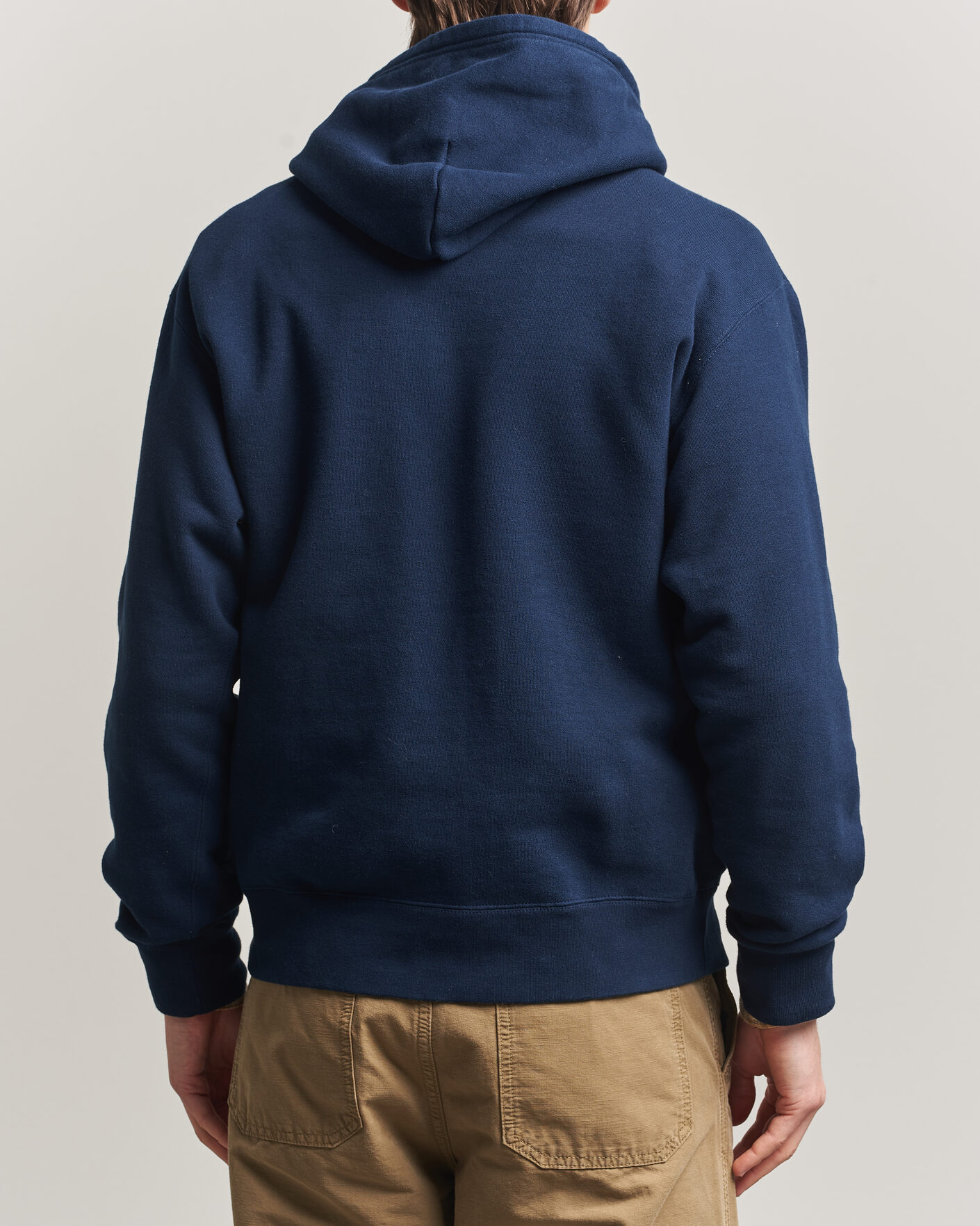Herr | Tröjor | BEAMS PLUS | Hooded Sweat Pullover Navy