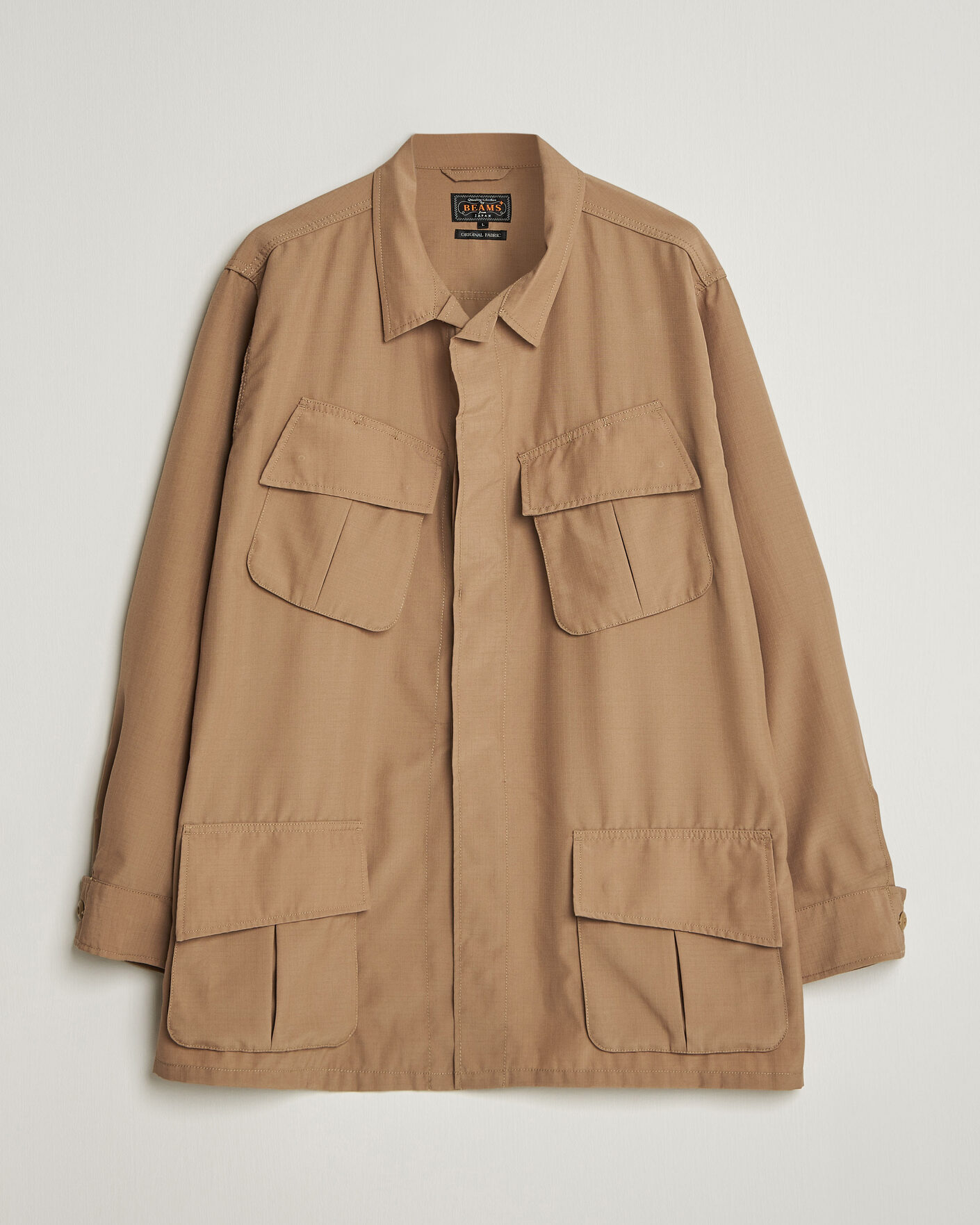 Herr | Jackor | BEAMS PLUS | MIL Fatigue Jacket Khaki