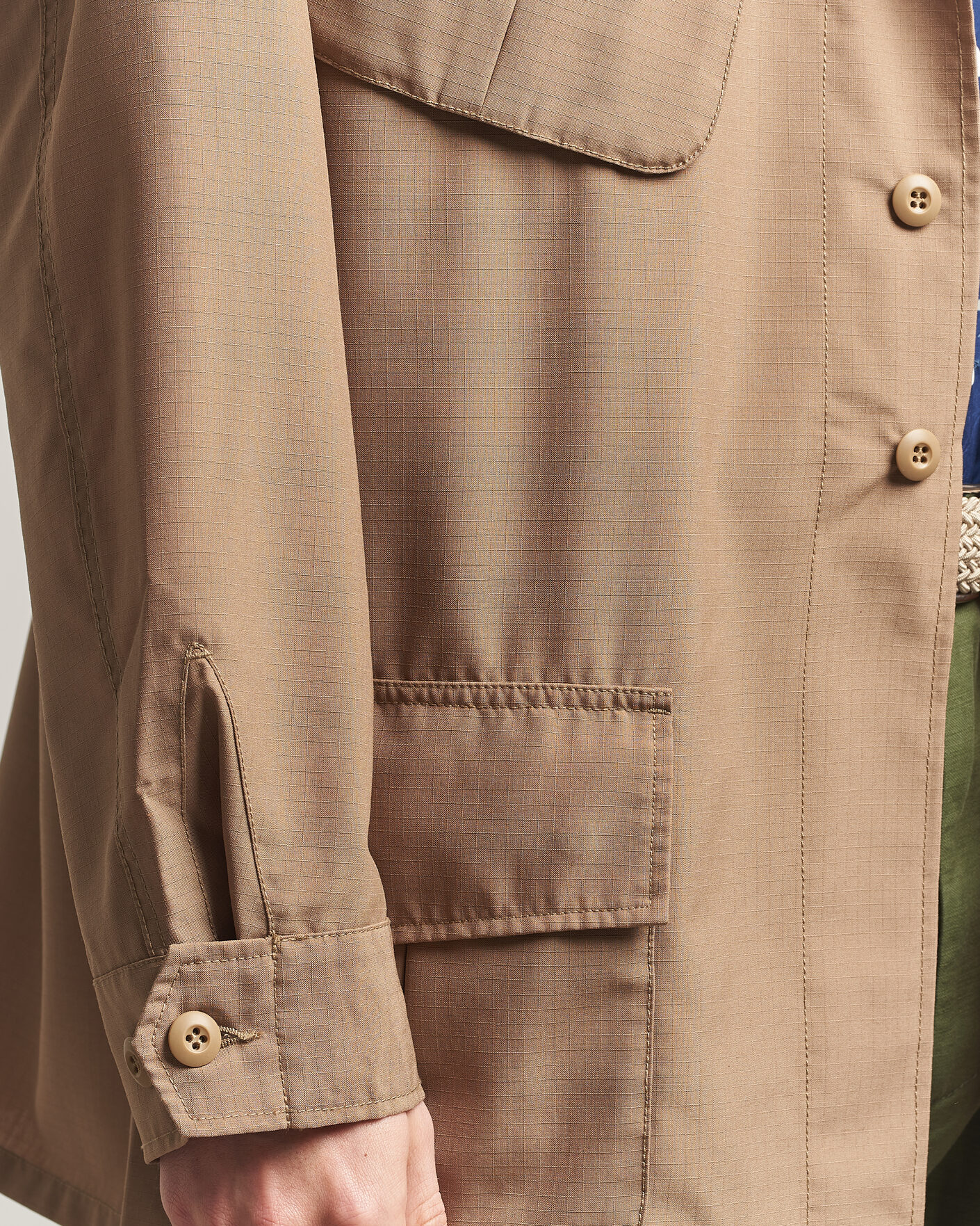 Herr | Jackor | BEAMS PLUS | MIL Fatigue Jacket Khaki