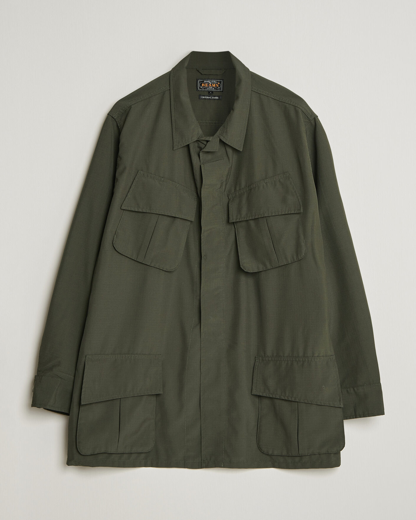Herr | Jackor | BEAMS PLUS | MIL Fatigue Jacket Olive