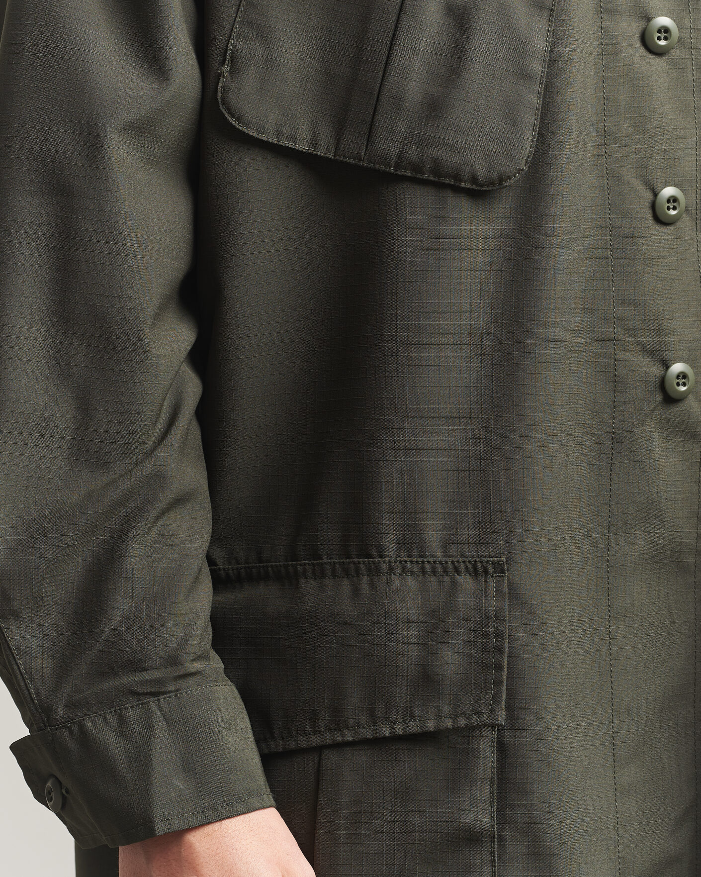 Herr | Jackor | BEAMS PLUS | MIL Fatigue Jacket Olive