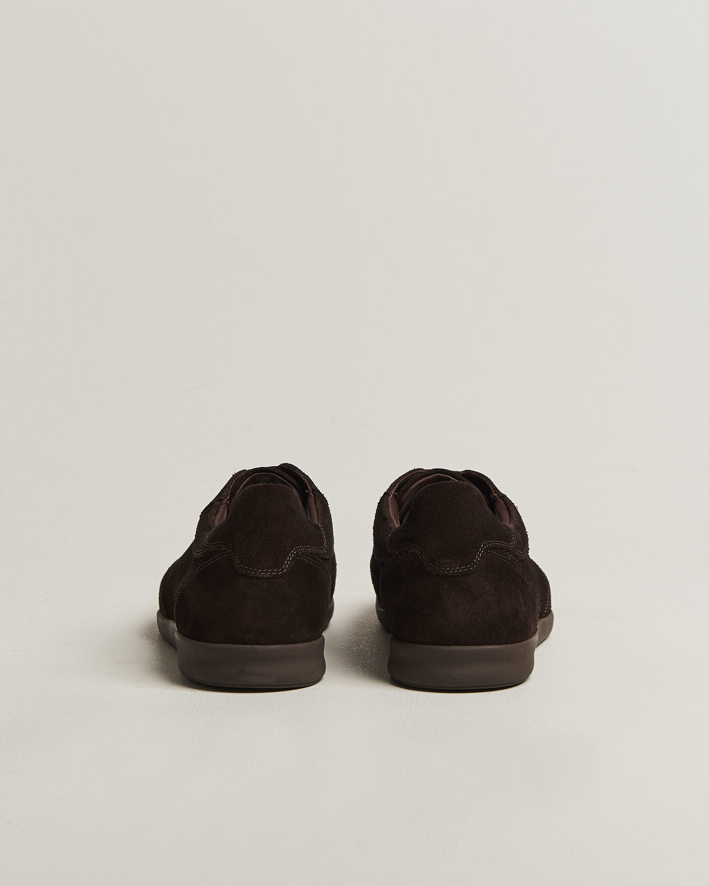 Herr | Sneakers | Loake Shoemakers | Loake 1880 Mayfair Suede Dress Sneaker Dark Brown