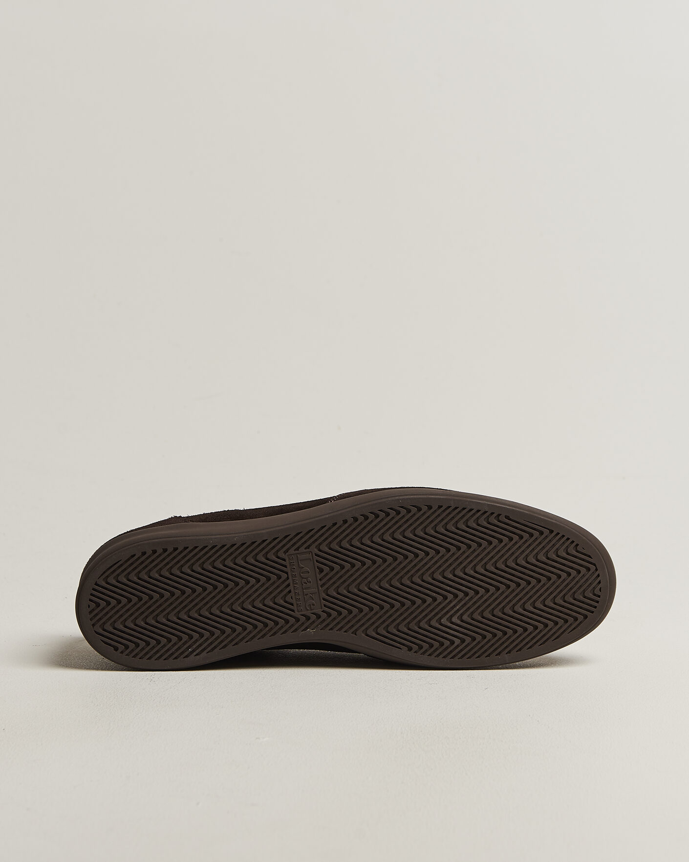 Herr | Sneakers | Loake Shoemakers | Loake 1880 Mayfair Suede Dress Sneaker Dark Brown