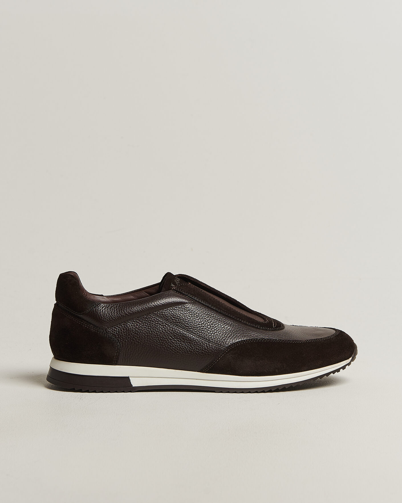 Herr | Sneakers | Loake 1880 | Ballantyne Suede/Leather Sneaker Dark Brown