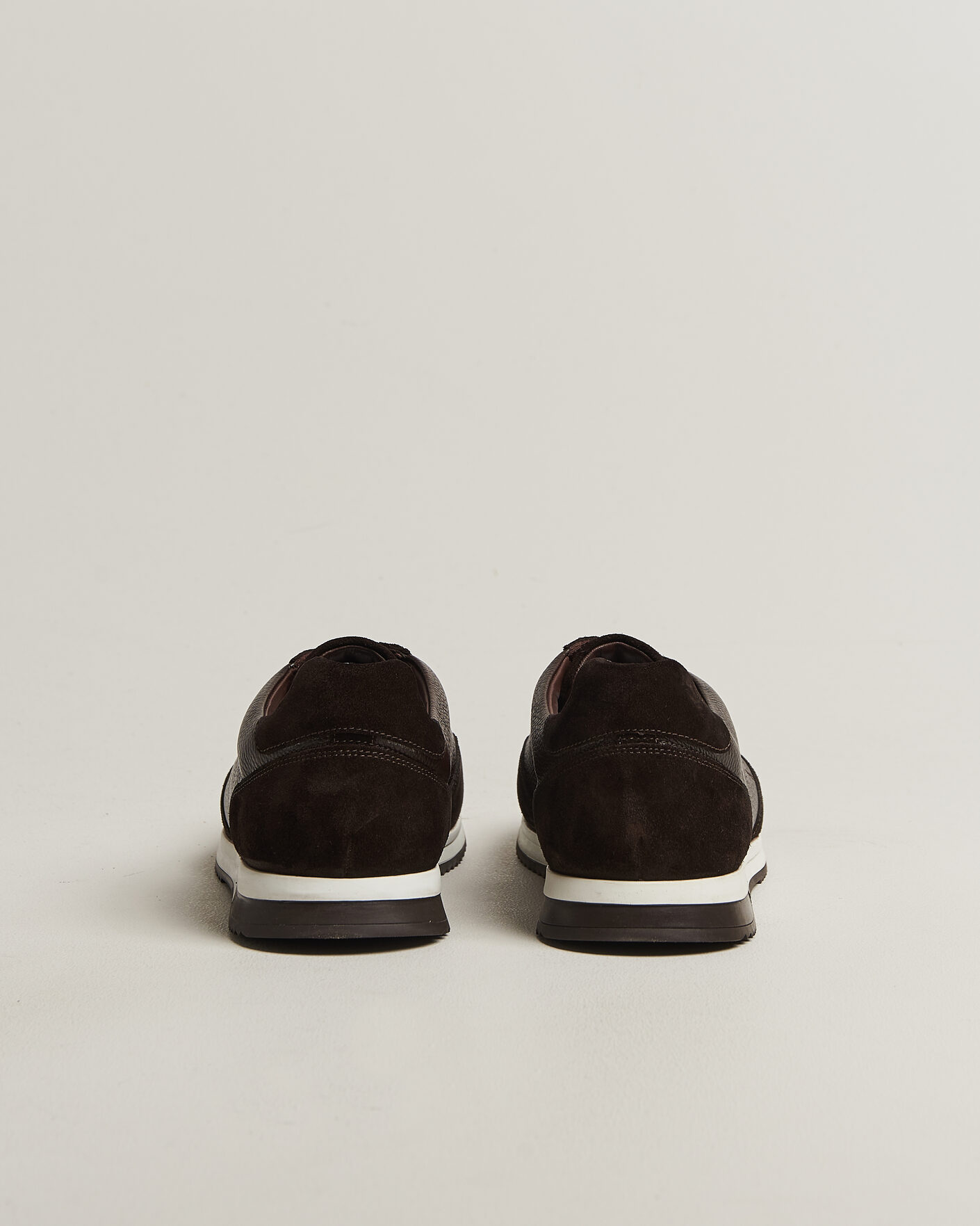 Herr | Sneakers | Loake 1880 | Ballantyne Suede/Leather Sneaker Dark Brown
