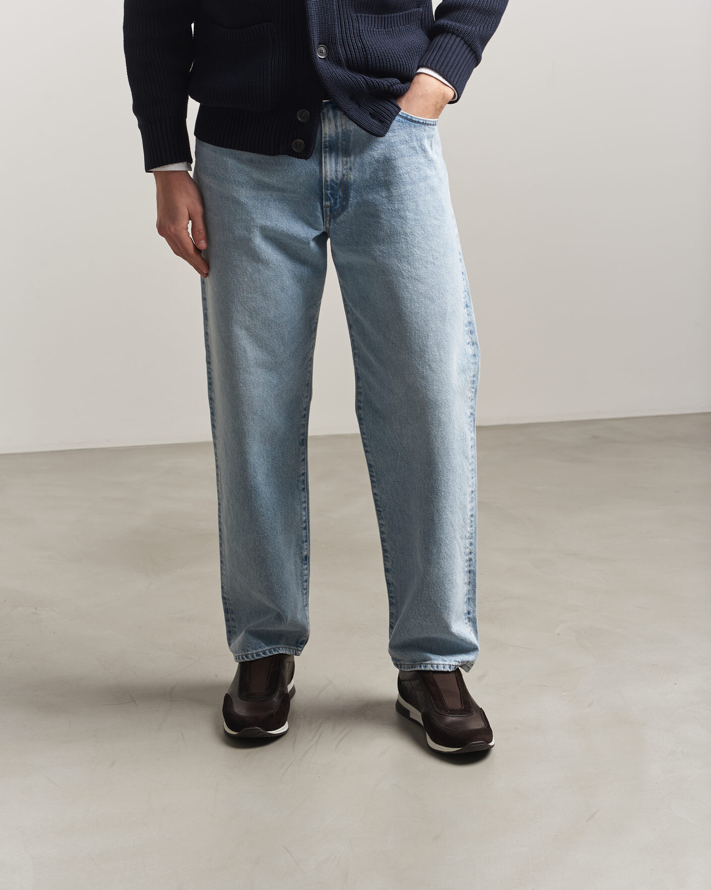 Herr | Sneakers | Loake 1880 | Ballantyne Suede/Leather Sneaker Dark Brown