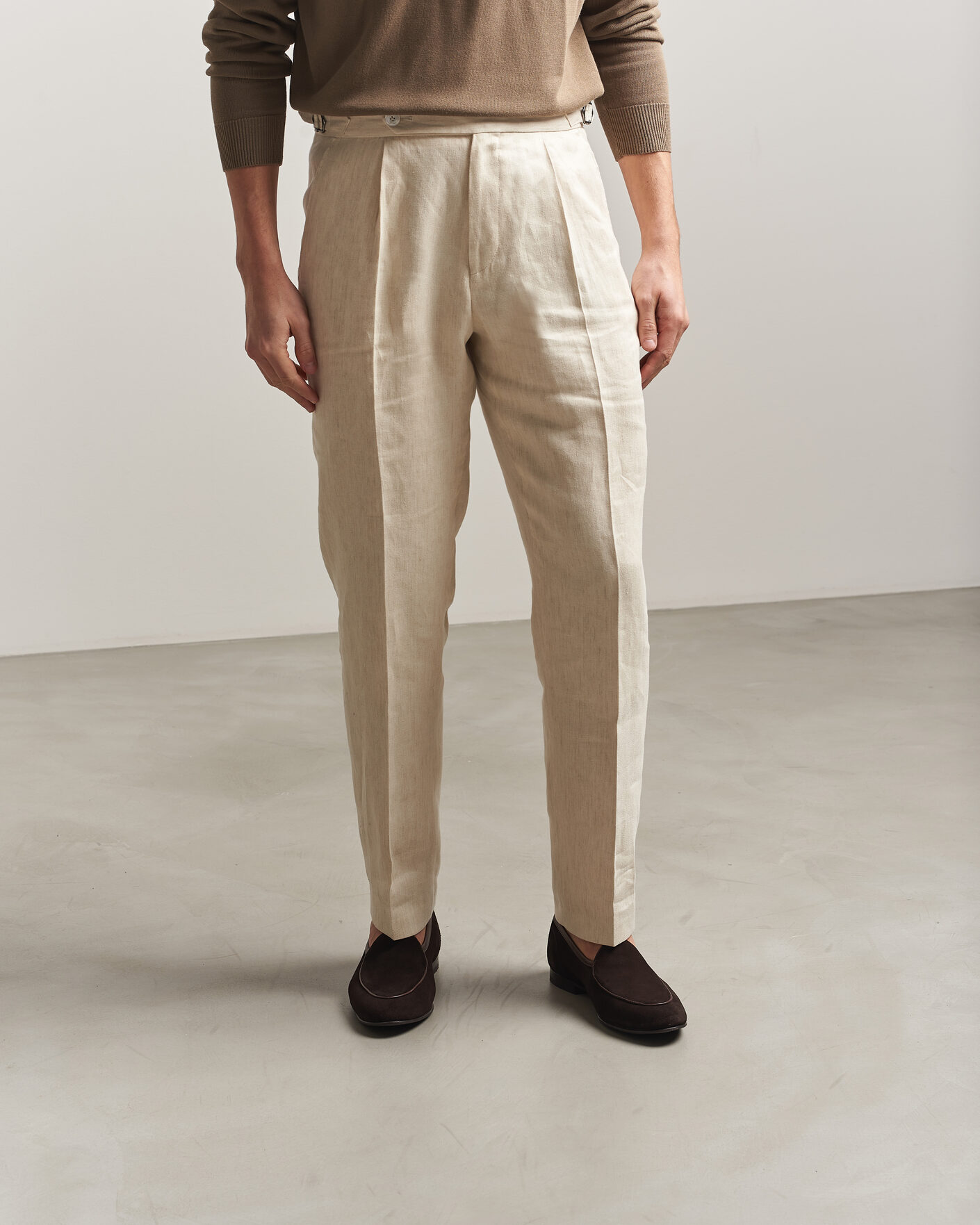 Herr | Loafers | Loake 1880 | Belgrave Suede Belgian Loafer Dark Brown