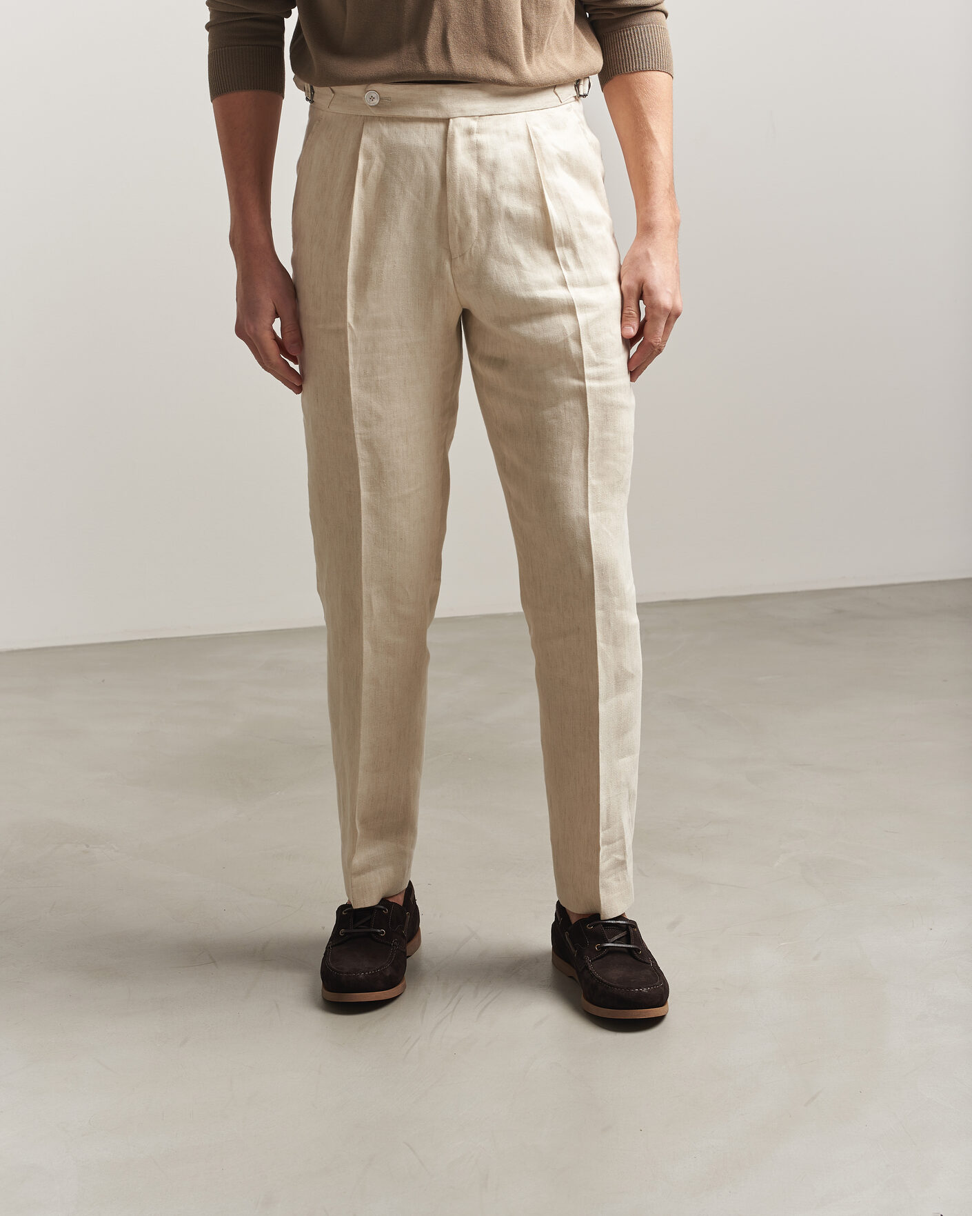 Herr | Seglarskor | Loake 1880 | Padstow Suede Boat Shoe Dark Brown