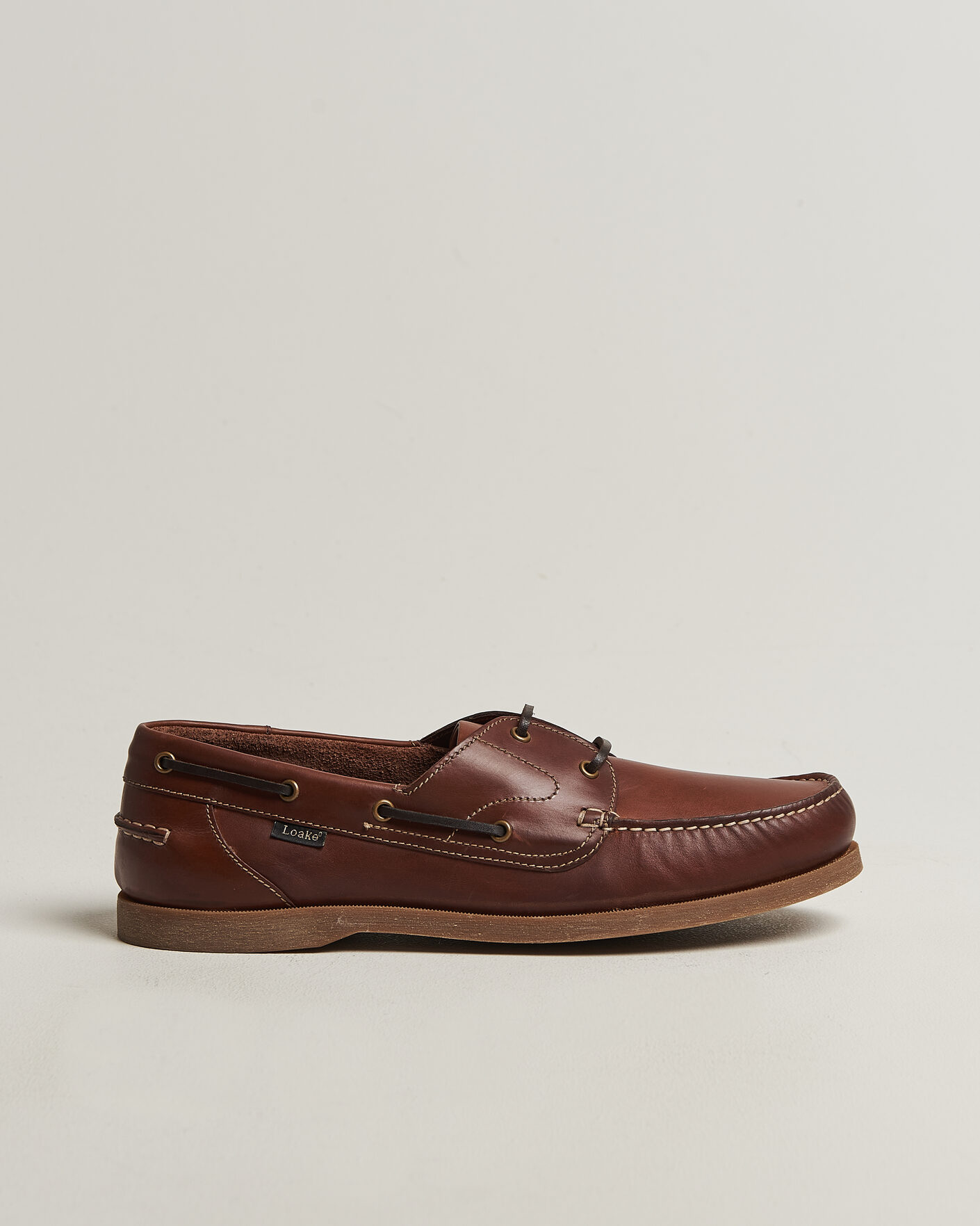 Herr | Seglarskor | Loake 1880 | Padstow Leather Boat Shoe Brown
