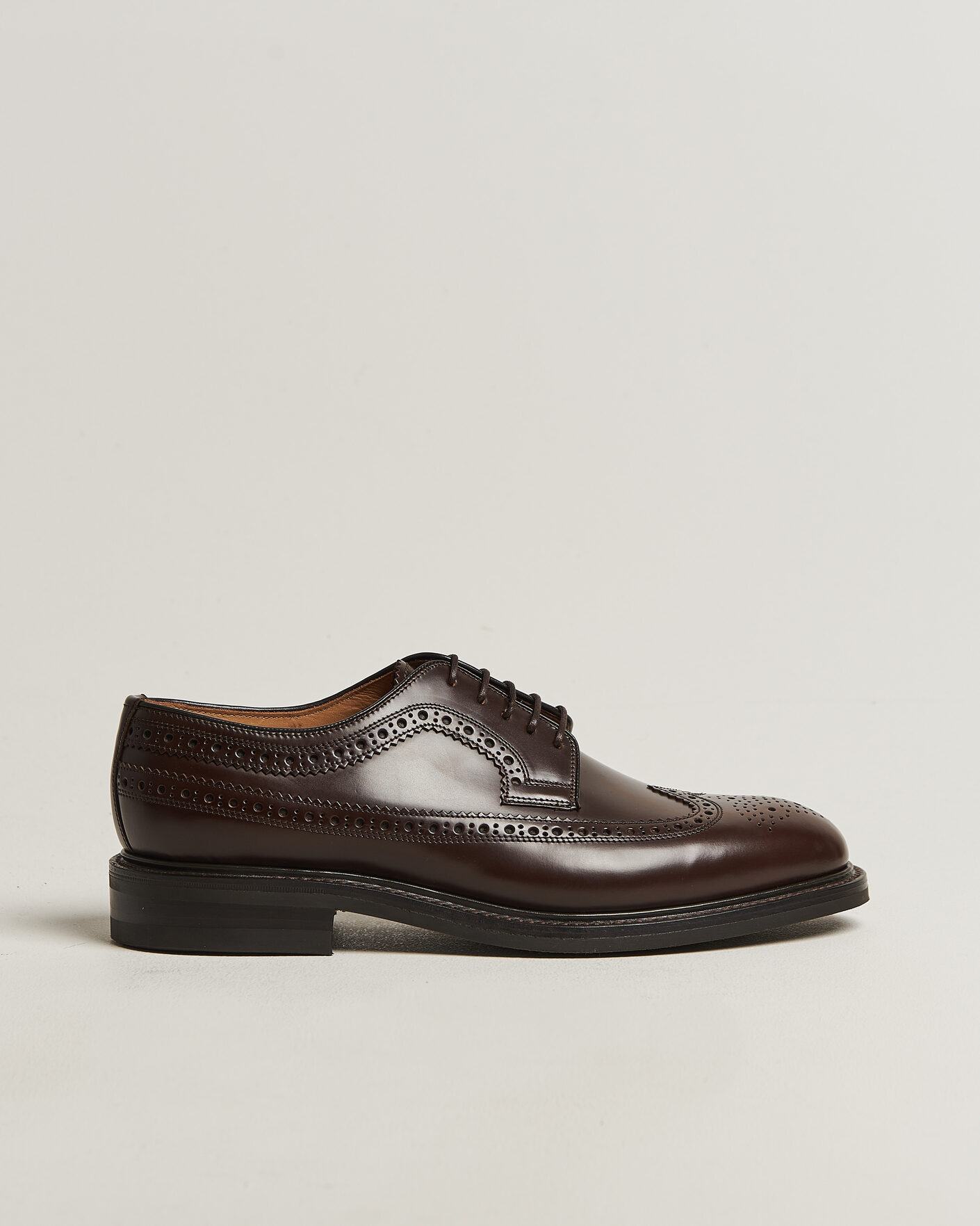 Herr | Derbys | Loake Shoemakers | Sovereign Longwing Leather Derby Dark Brown