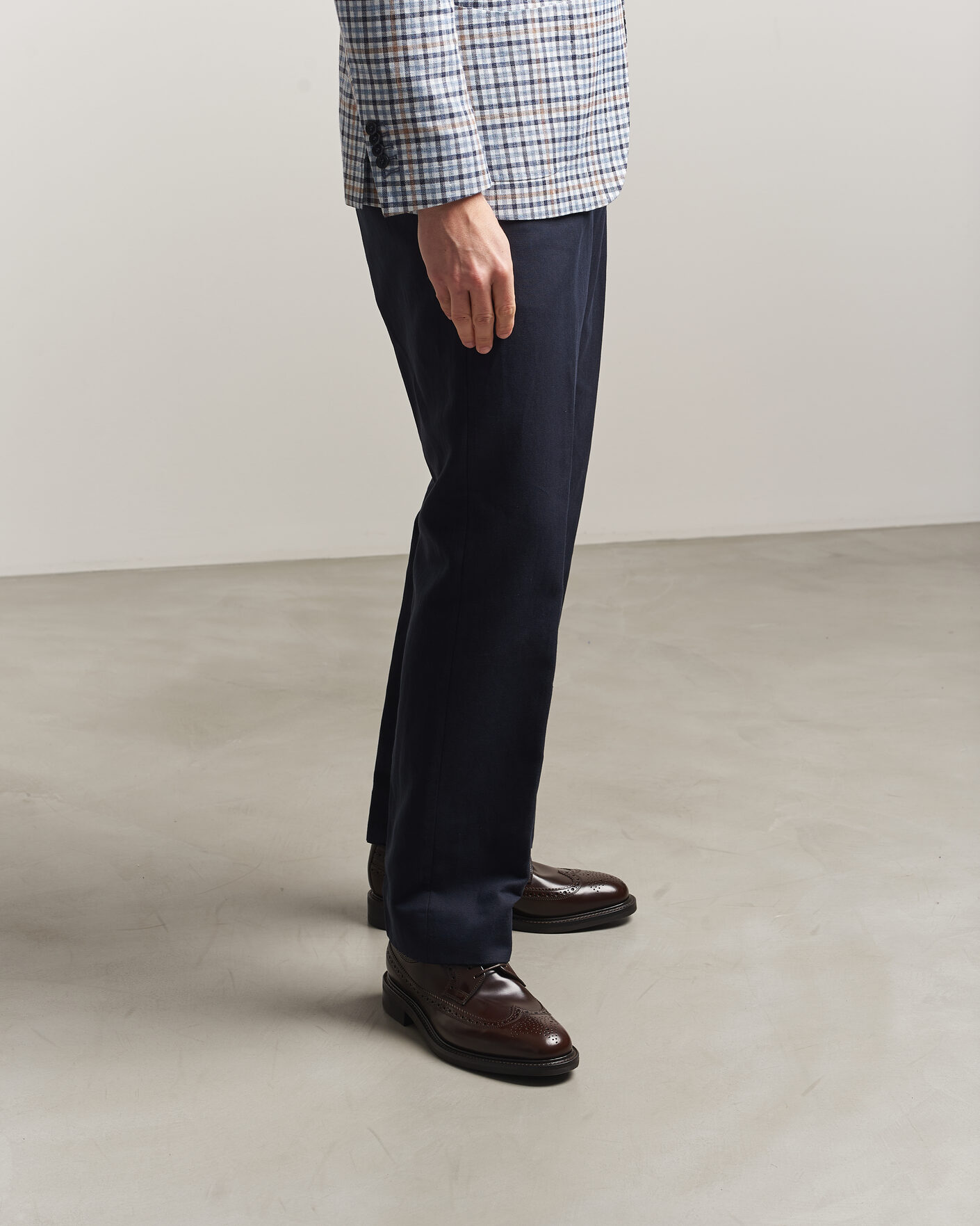 Herr | Derbys | Loake 1880 | Sovereign Longwing Leather Derby Dark Brown