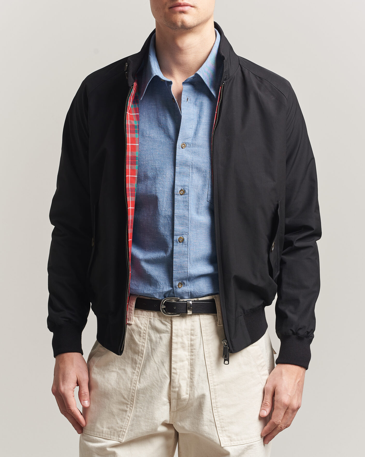 Herr | Jackor | Baracuta | G9 Original Harrington Jacket Black