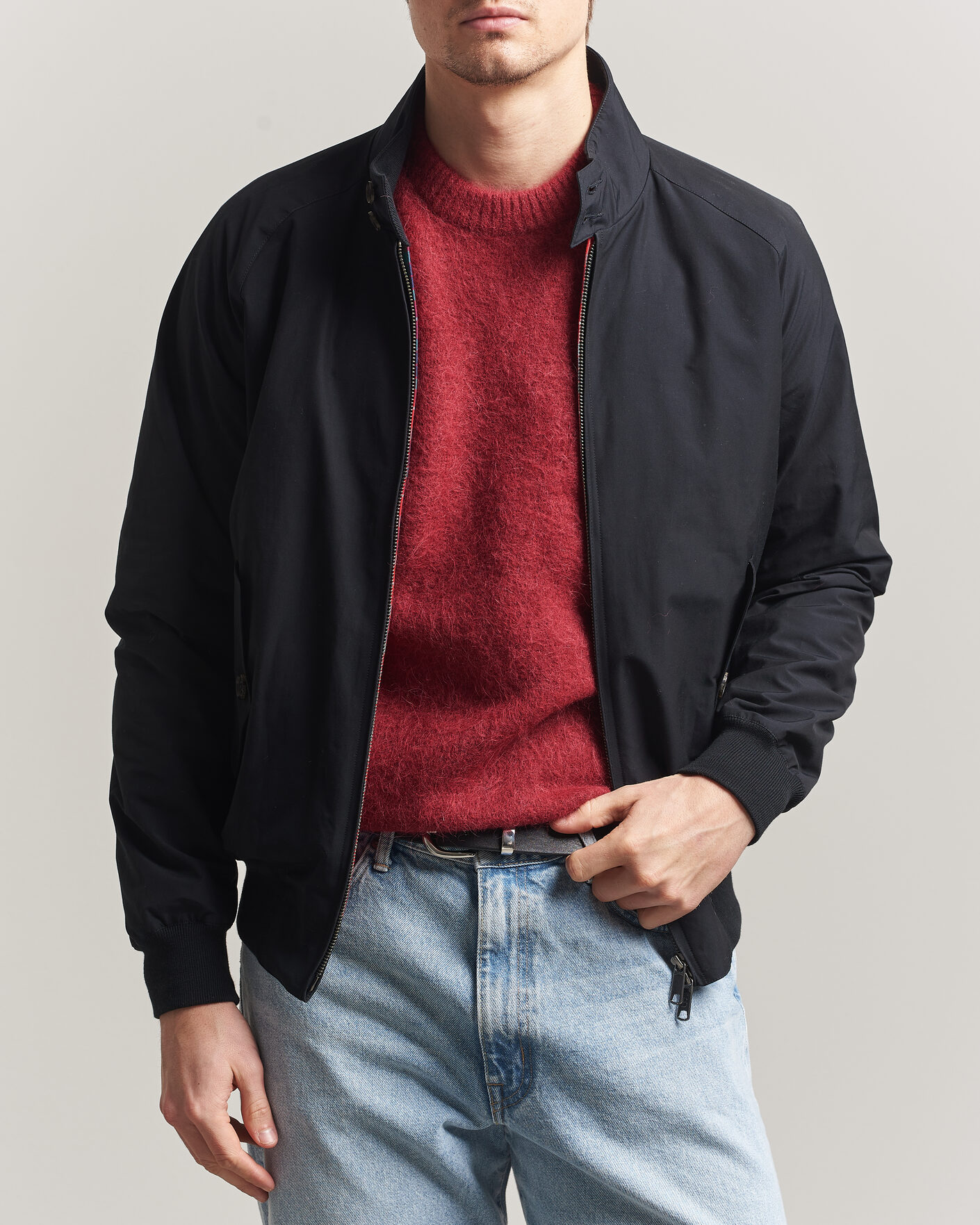 Herr | Jackor | Baracuta | G9 Original Harrington Jacket Dark Navy
