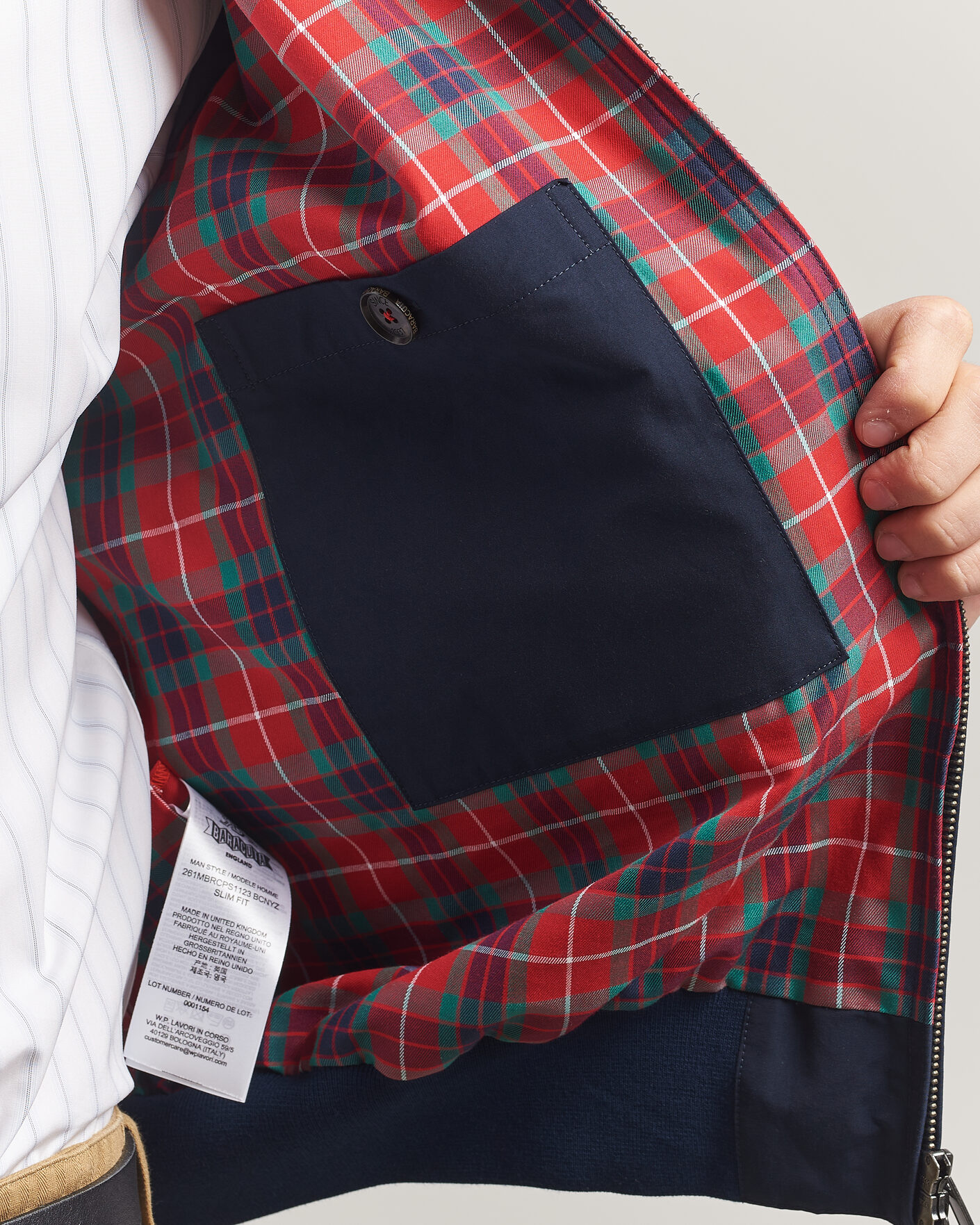 Herr | Jackor | Baracuta | G9 Original Harrington Jacket Navy