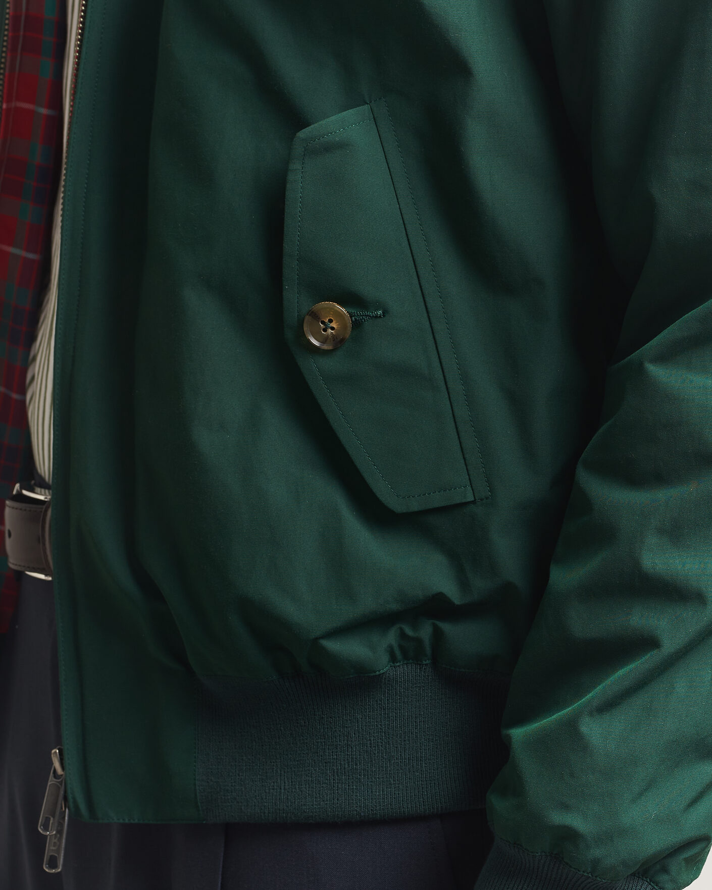 Herr | Jackor | Baracuta | G9 Original Harrington Jacket Racing Green