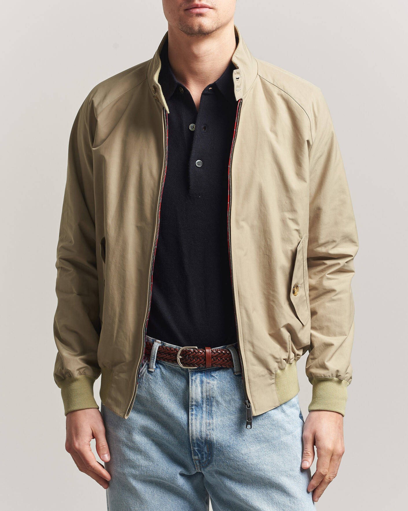 Herr | Jackor | Baracuta | G9 Original Harrington Jacket Natural