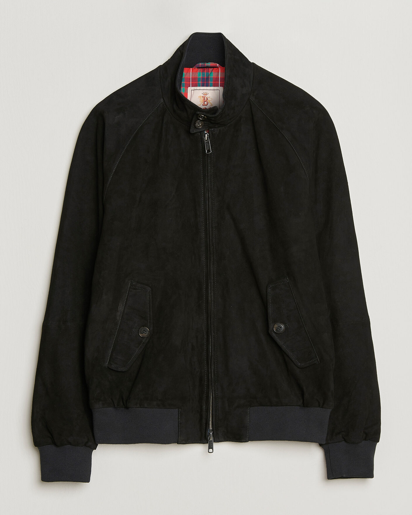 Herr | Jackor | Baracuta | G9 Suede Jacket Black