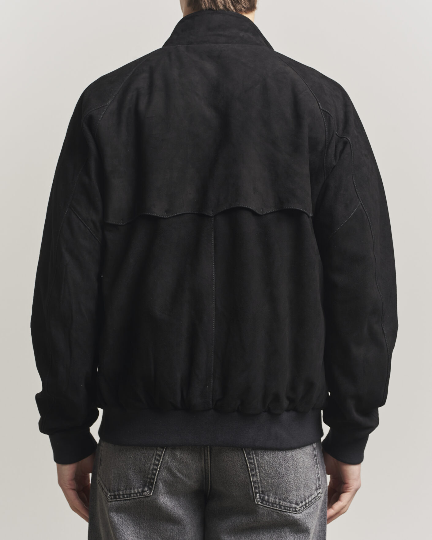Herr | Jackor | Baracuta | G9 Suede Jacket Black