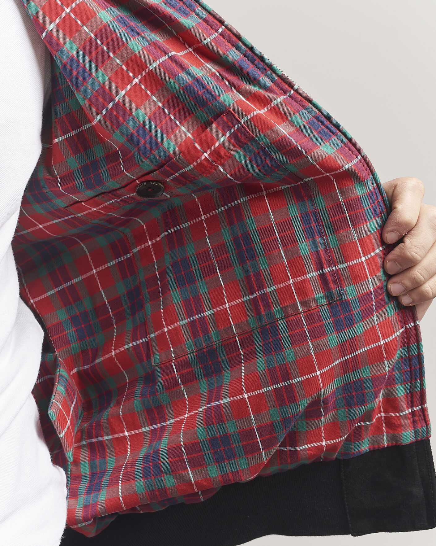 Herr | Jackor | Baracuta | G9 Suede Jacket Black