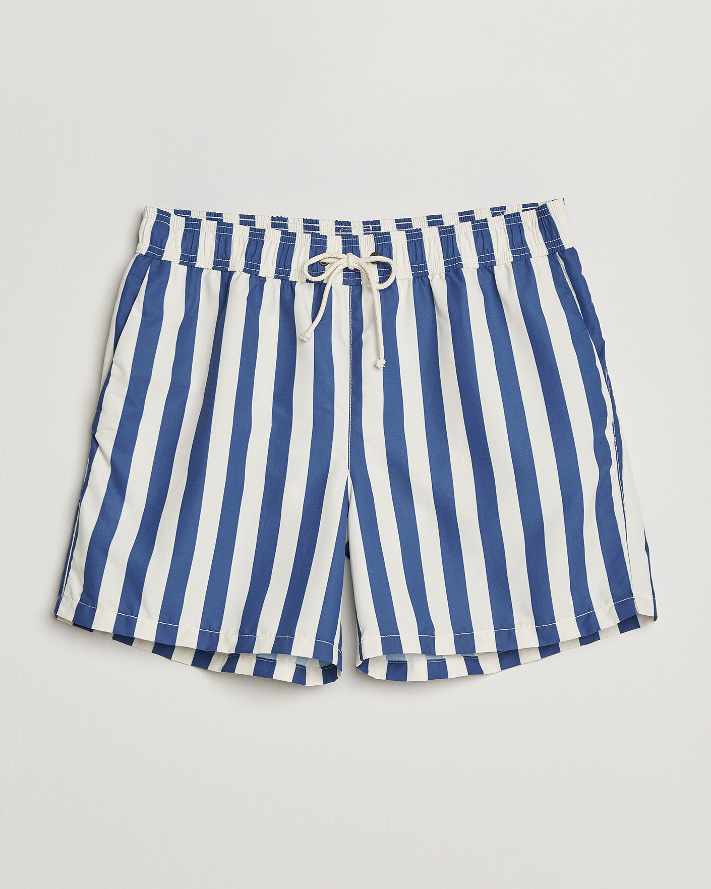 Herr | Badbyxor | Ripa Ripa | Paraggi Striped Swimshorts Blue