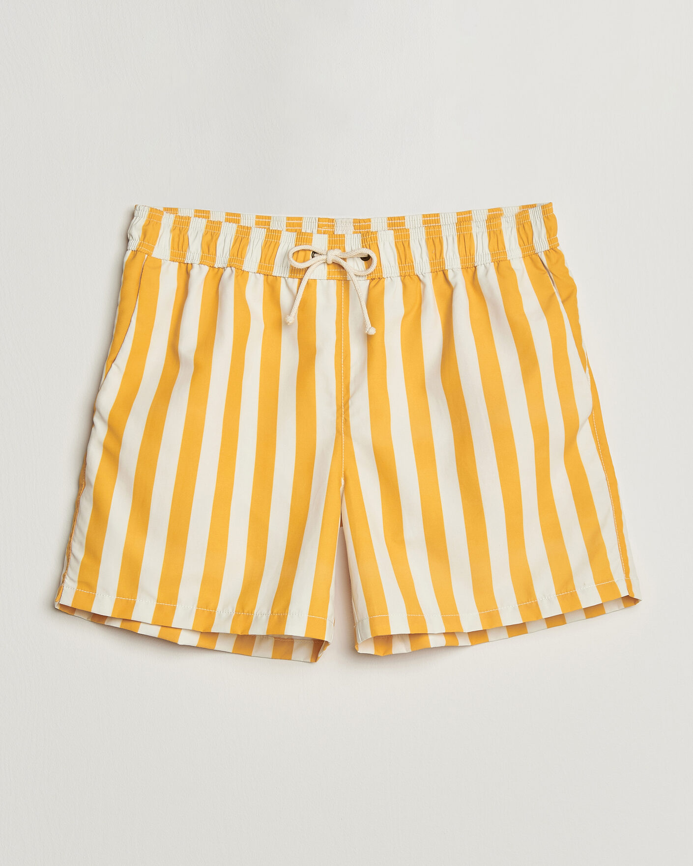 Herr | Badbyxor | Ripa Ripa | Paraggi Striped Swimshorts Yellow