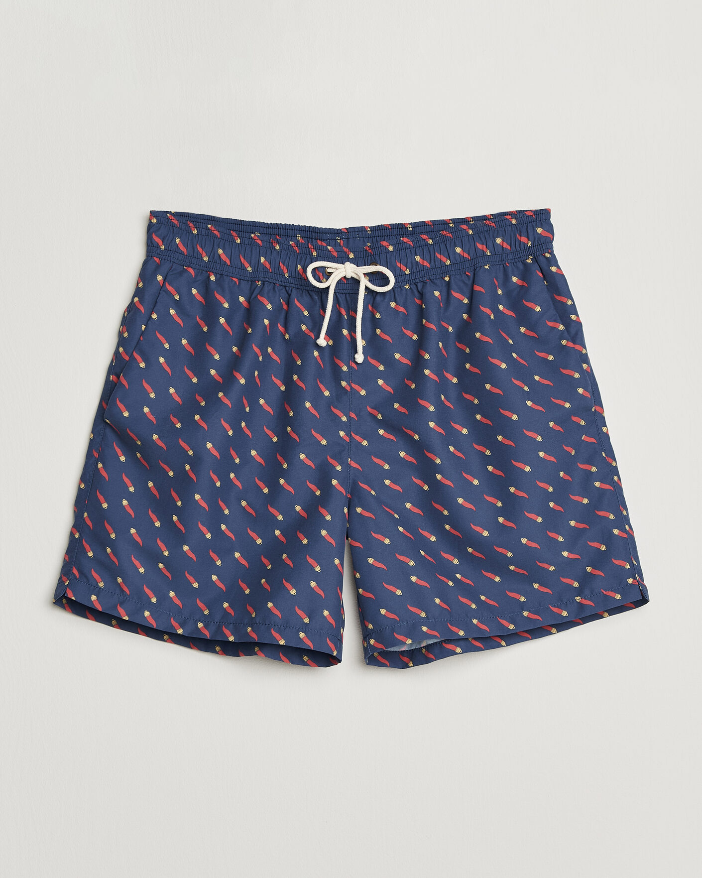 Herr | Badbyxor | Ripa Ripa | Printed Swimshorts Blue