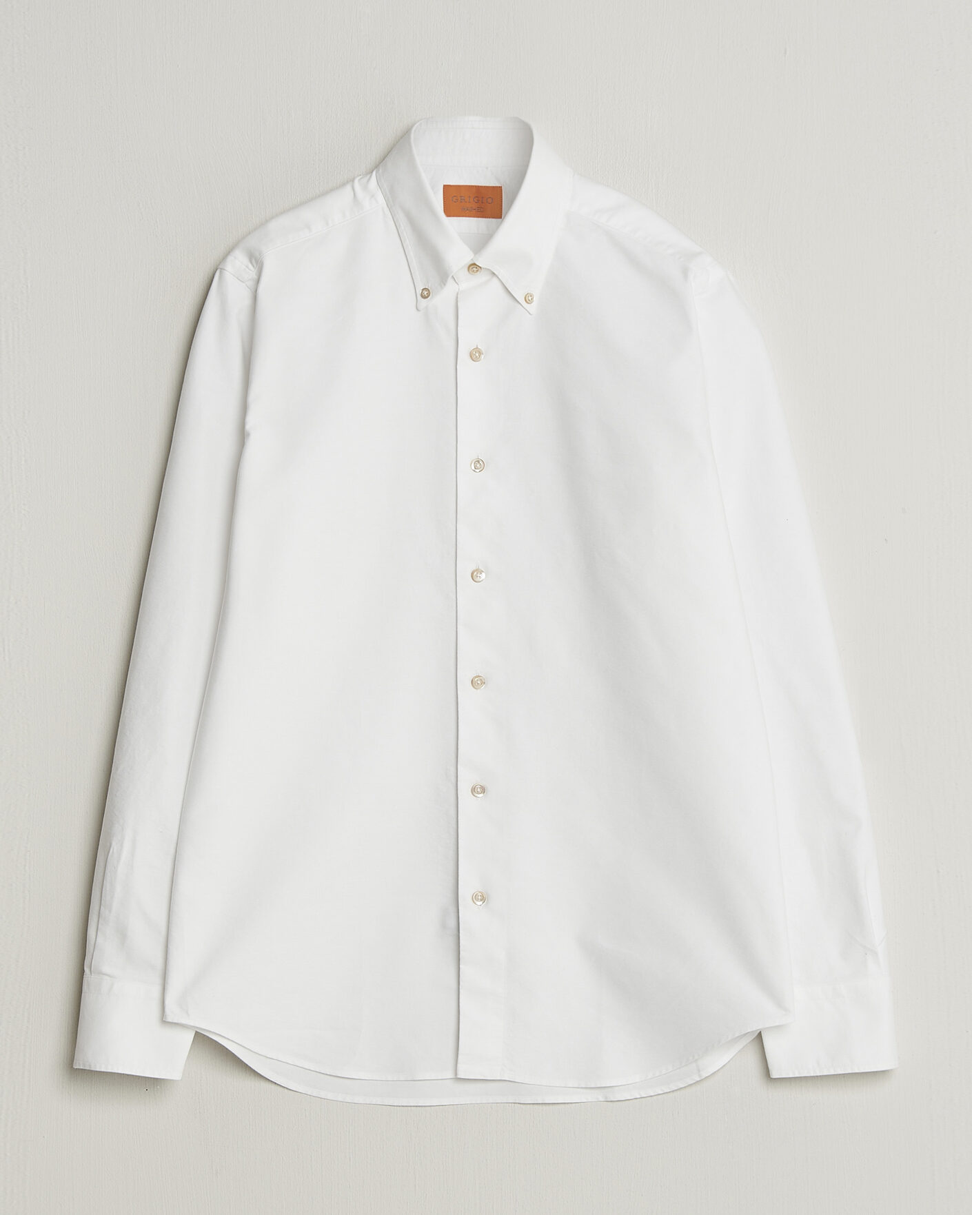 Herr | Skjortor | Grigio | Oxford Button Down Shirt White