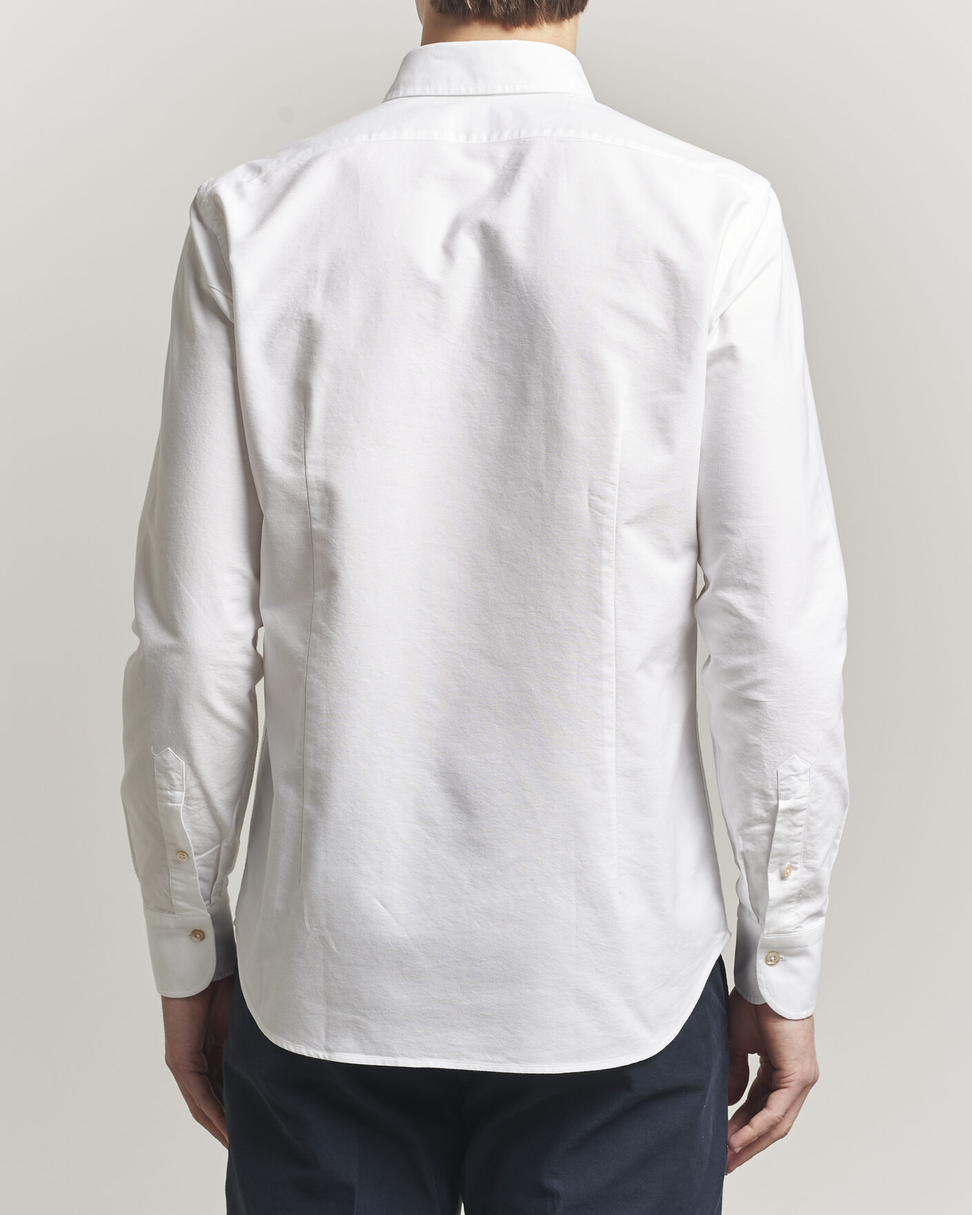 Herr | Skjortor | Grigio | Oxford Button Down Shirt White