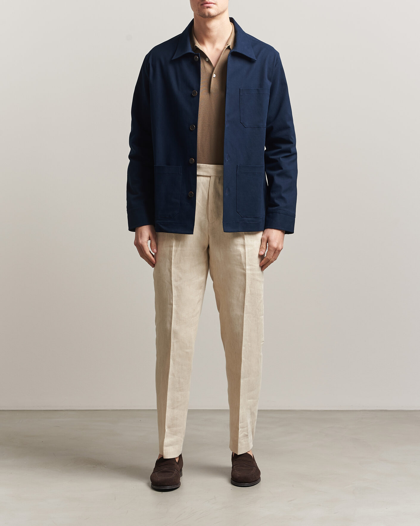 Herr | Jackor | Grigio | Cotton Chore Jacket Navy