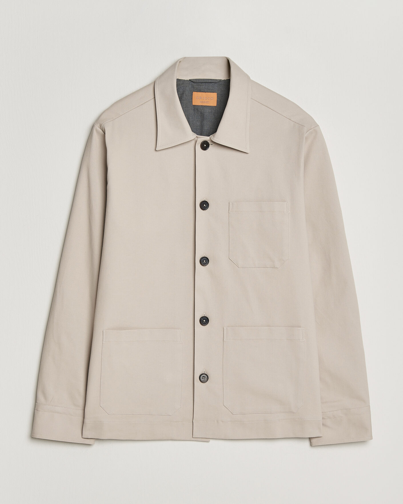 Herr | Jackor | Grigio | Cotton Chore Jacket Beige