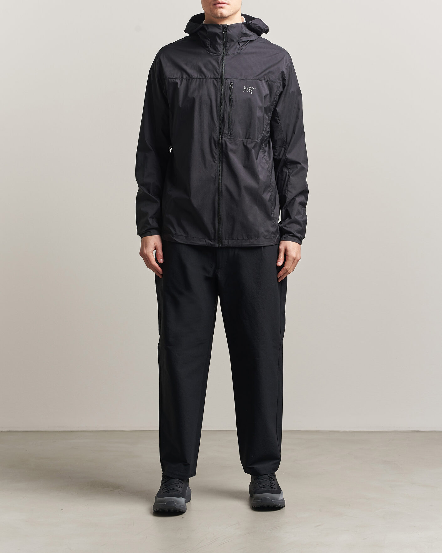 Herr | Jackor | Arc'teryx | Squamish Lightweight Hooded Jacket Black