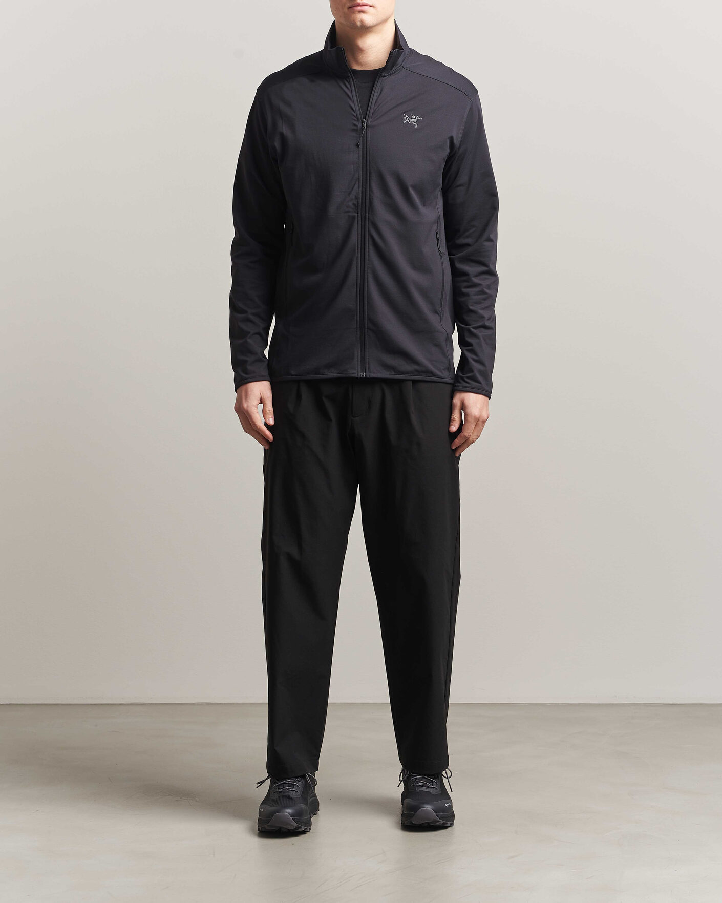 Herr | Tröjor | Arc'teryx | Kyanite Lightweight Full Zip Black