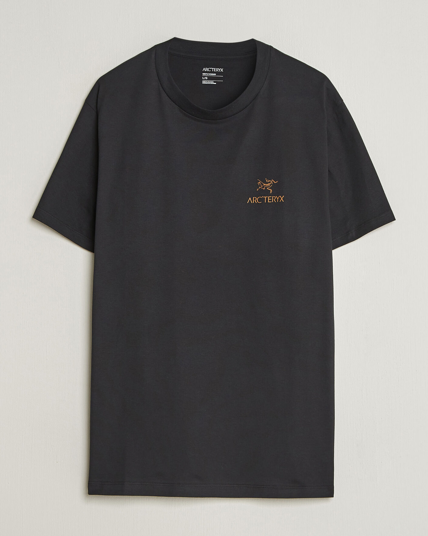 Herr | T-Shirts | Arc'teryx | Kragg Cotton Bird Word T-Shirt Black