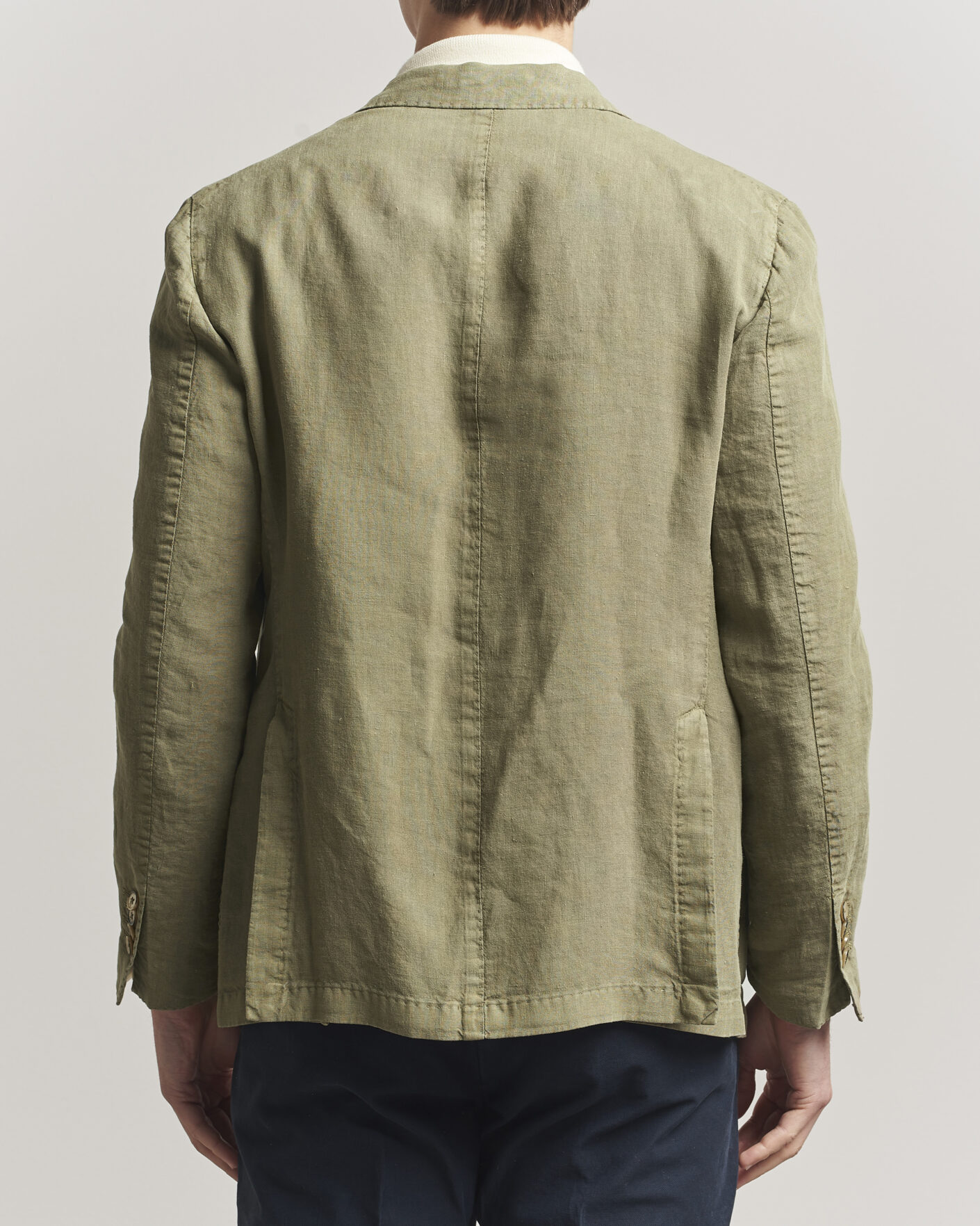 Herr | Kavajer | L.B.M. 1911 | Jack Regular Fit Linen Blazer Olive