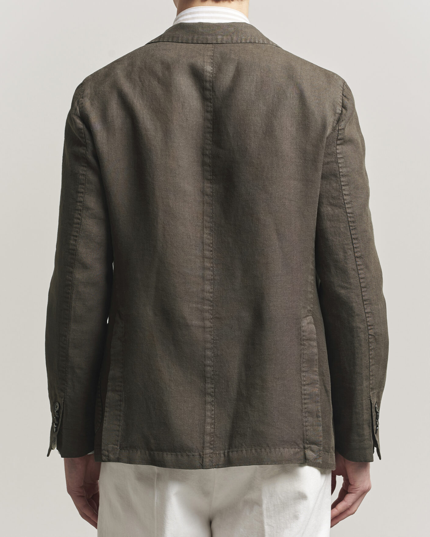 Herr | Kavajer | L.B.M. 1911 | Jack Regular Fit Linen Blazer Brown