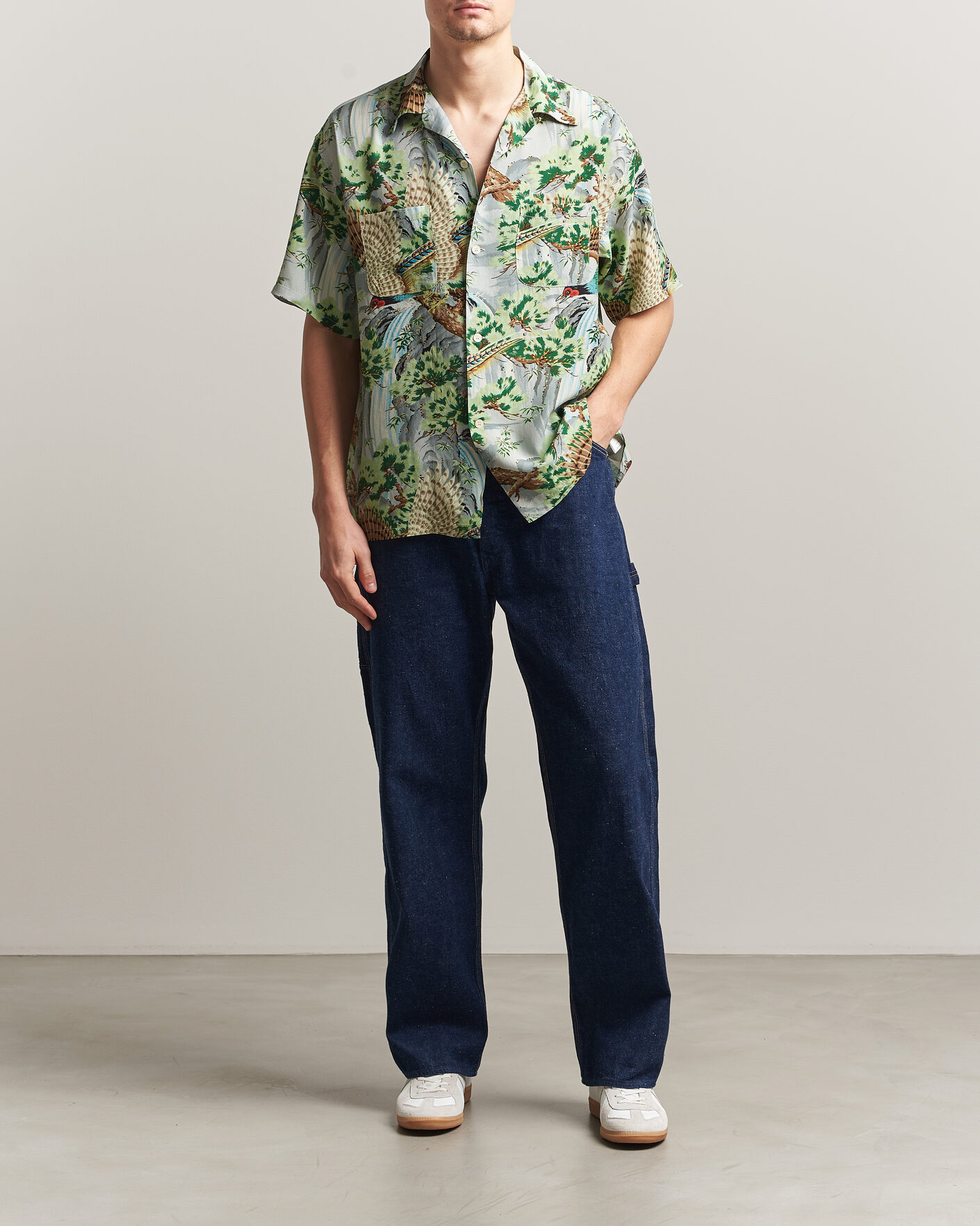 Herr | Byxor | orSlow | Denim Painter Pants One Wash