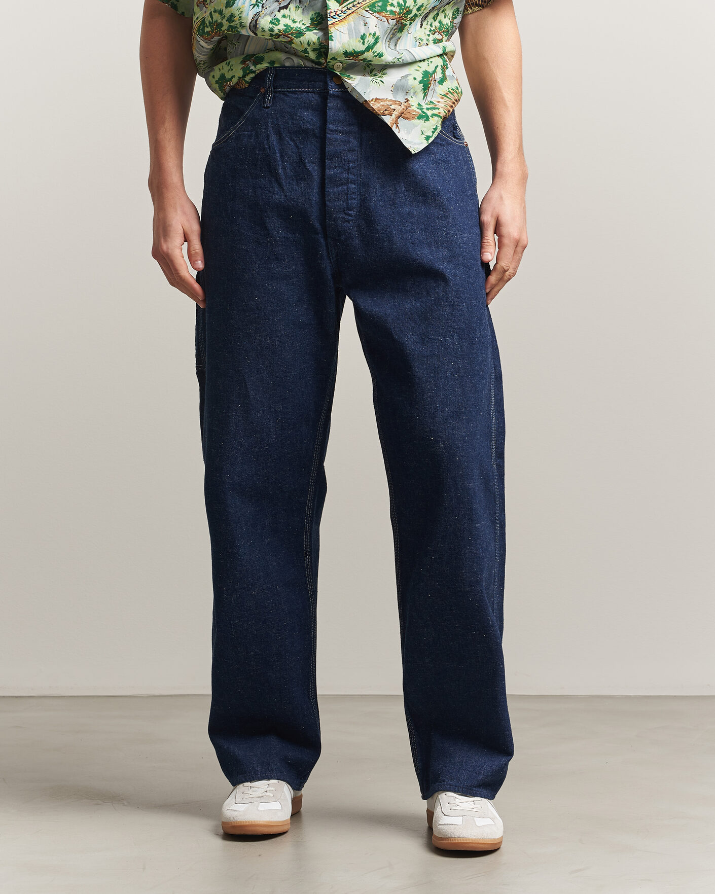 Herr | Byxor | orSlow | Denim Painter Pants One Wash