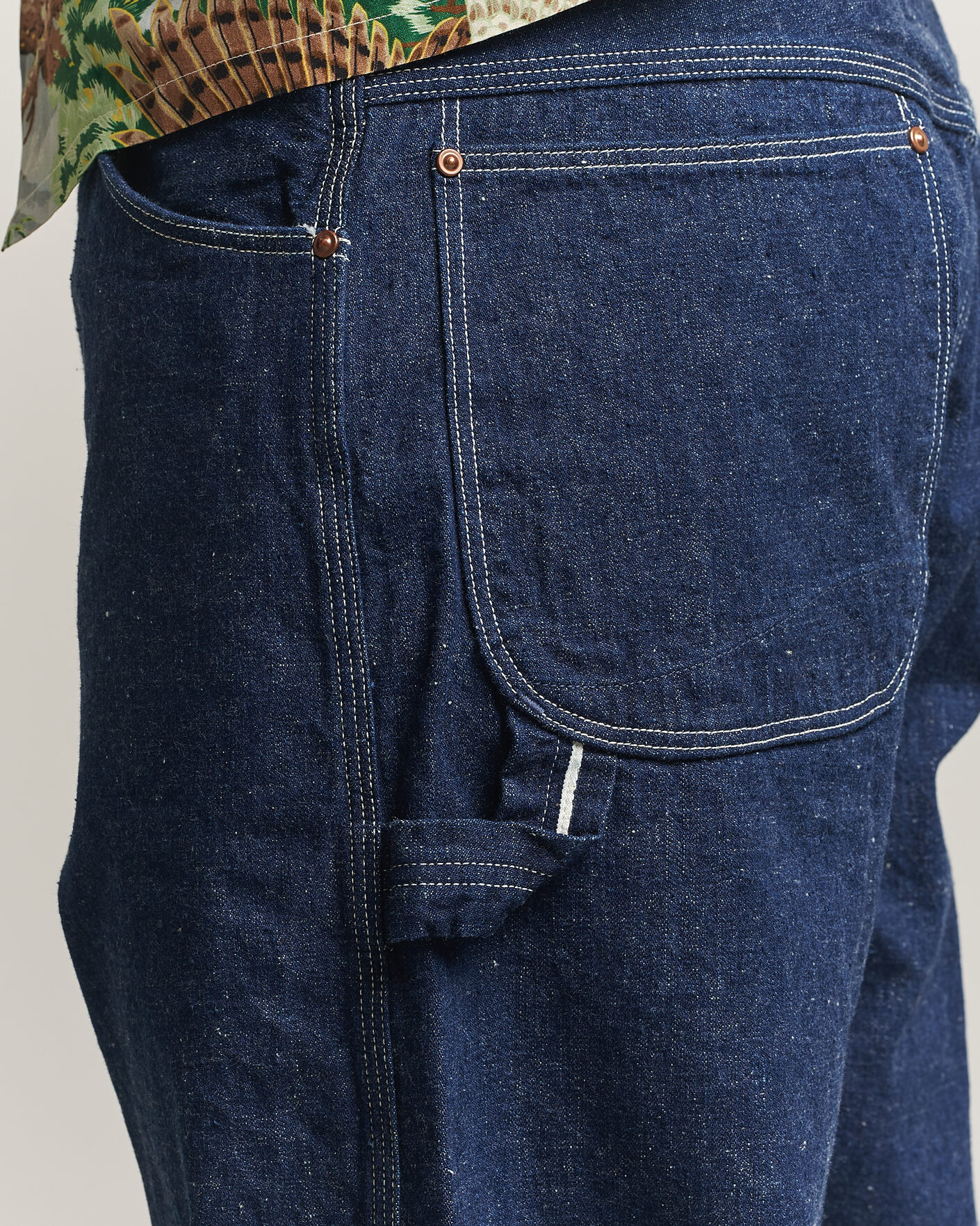 Herr | Byxor | orSlow | Denim Painter Pants One Wash