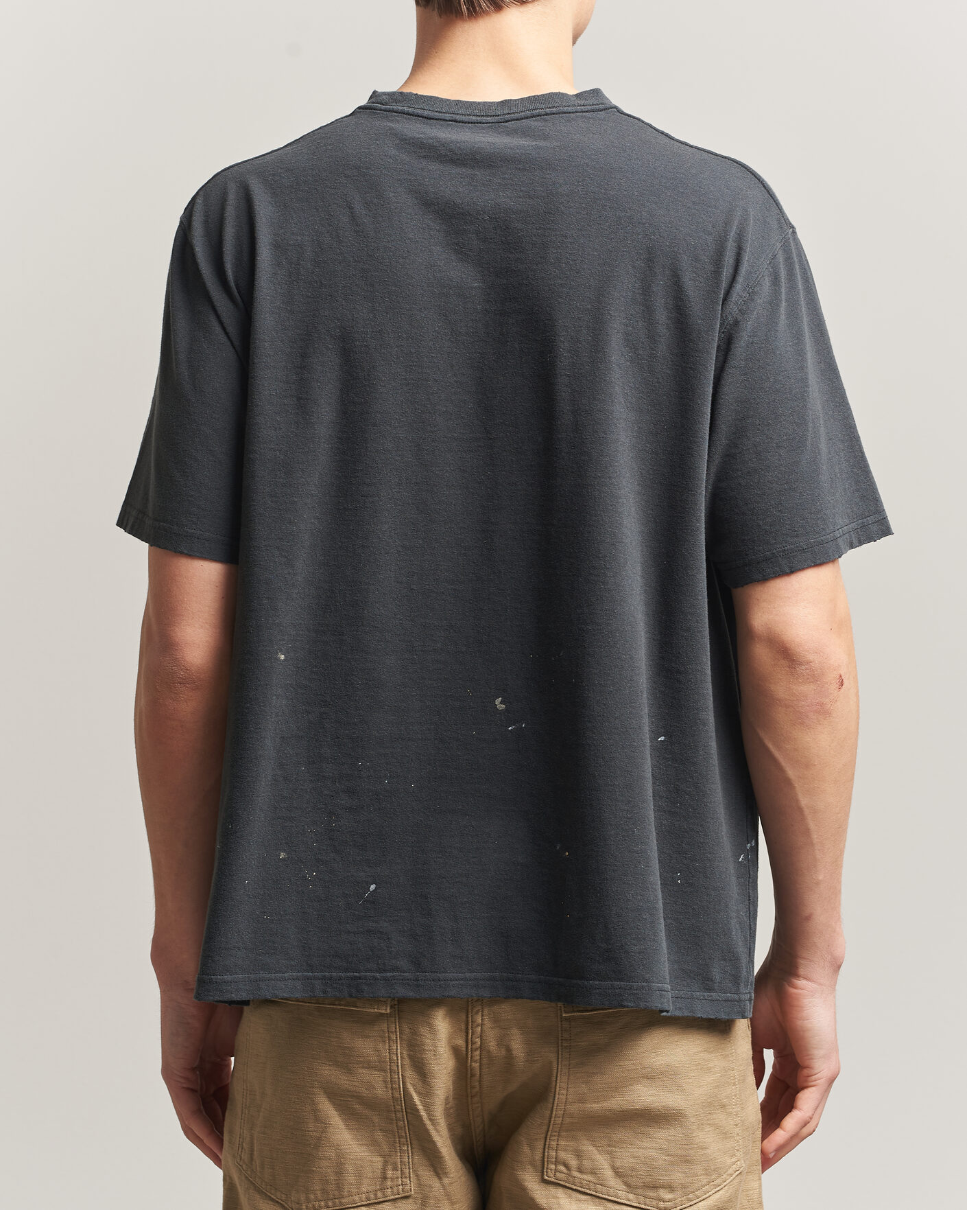 Herr | T-Shirts | orSlow | Vintage Hawaiian Print T-Shirt Black