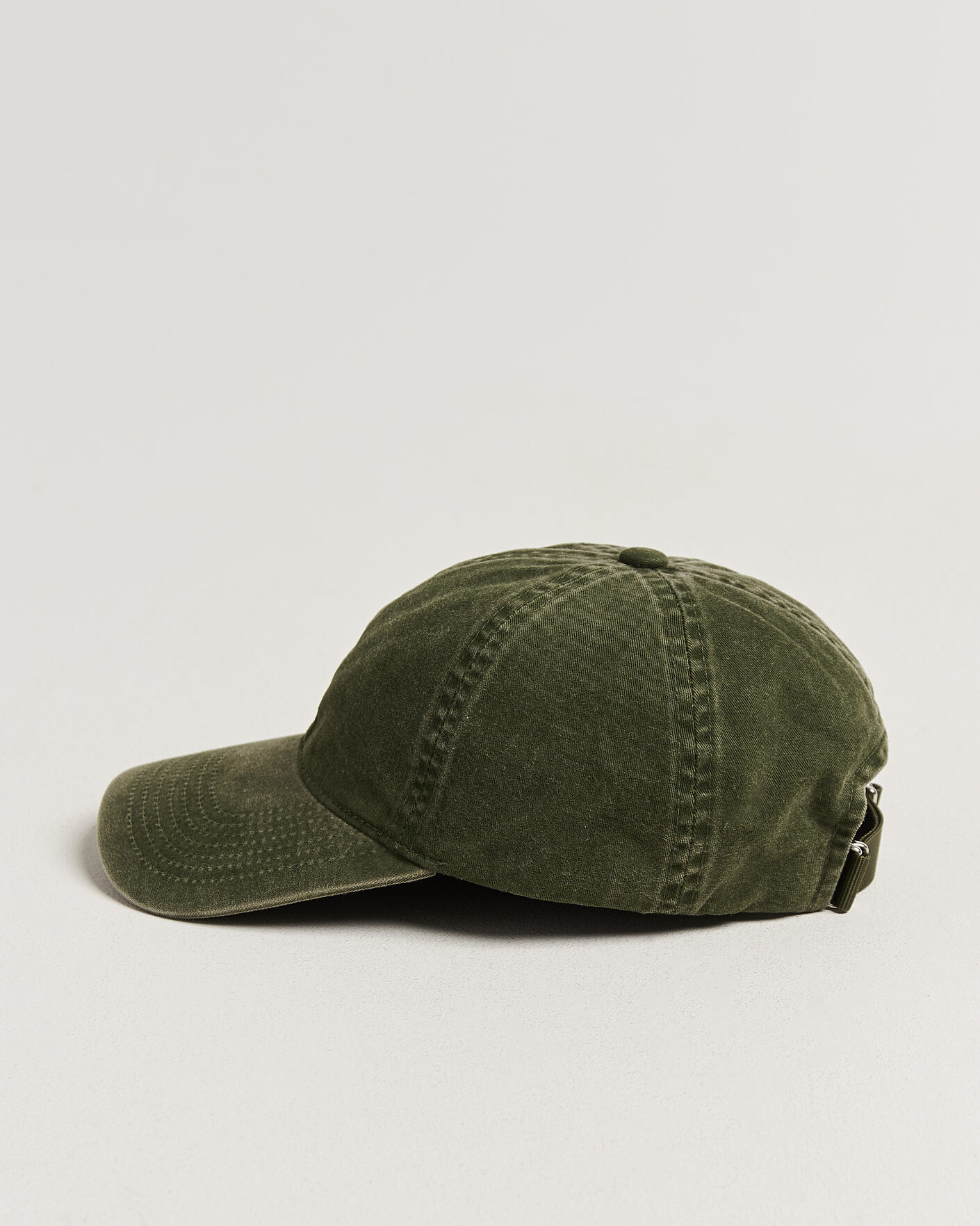 Herr | Hattar & kepsar | Varsity Headwear | Washed Cotton Baseball Cap Green