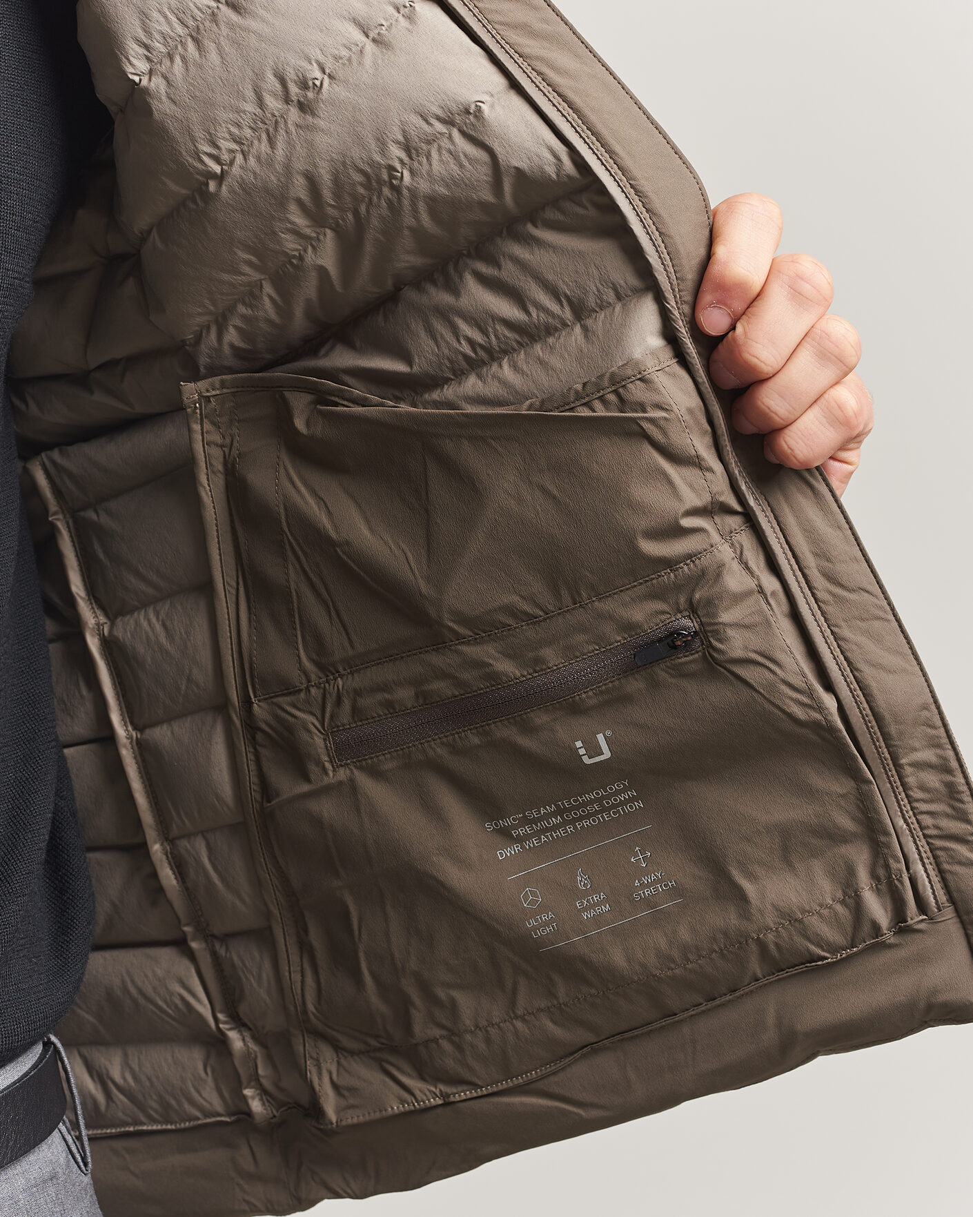 Herr | Västar | UBR | Super Sonic Vest Driftwood