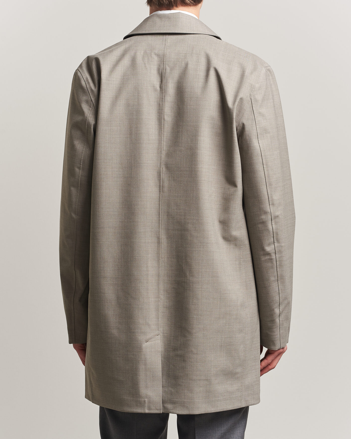 Herr | Jackor | UBR | Sky Fall Savile Wool Waterproof Coat Sand