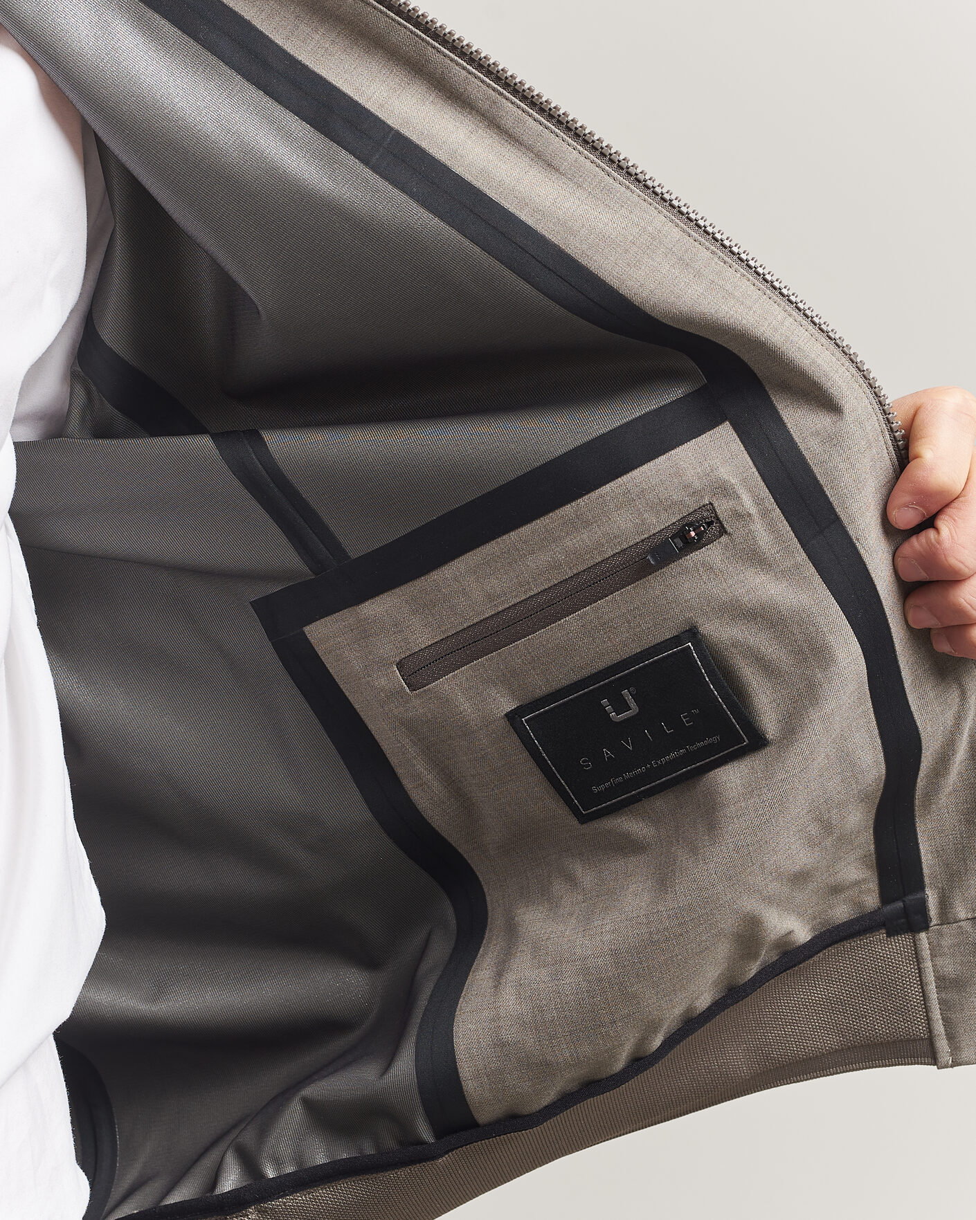 Herr | Jackor | UBR | Bullet Delta Savile Wool Jacket Sand