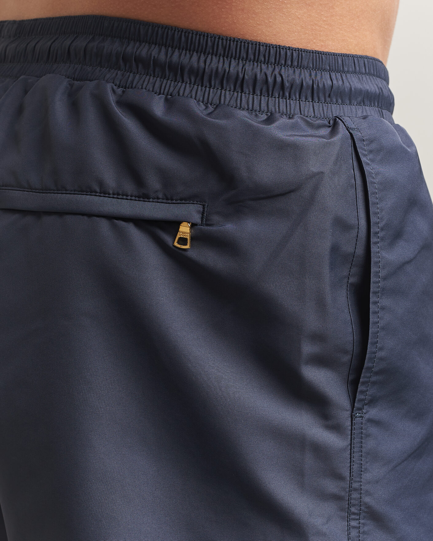 Herr | Badbyxor | Orlebar Brown | Boxer Solid Drawstring Swim Shorts Granite