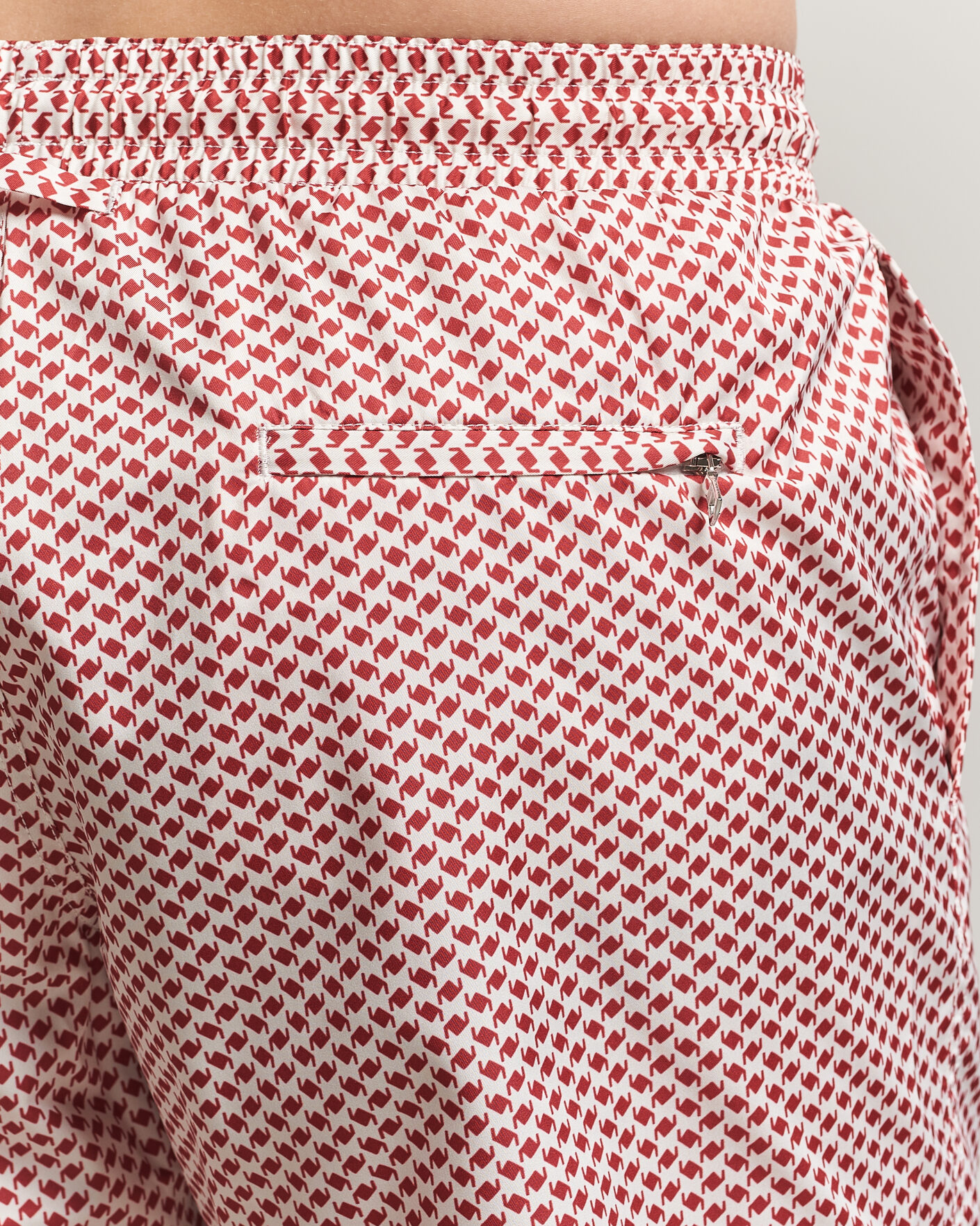 Herr | Badbyxor | Orlebar Brown | Boxer Modula Drawstring Swim Shorts Vermillion