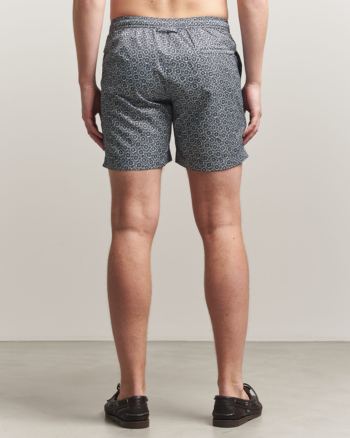 Herr | Badbyxor | Orlebar Brown | Bulldog Drawcord Petola Swim Shorts Night Iris