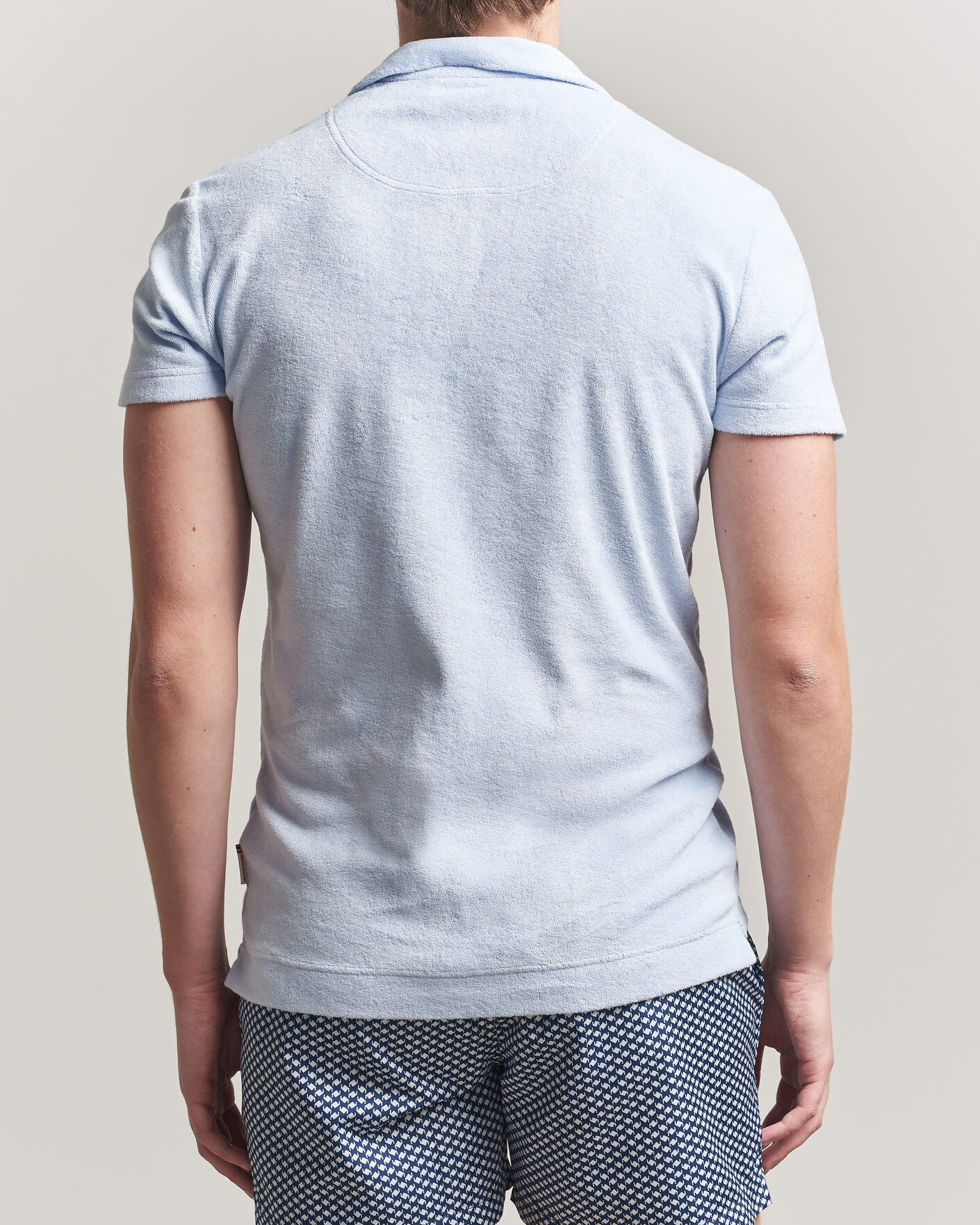 Herr | Pikéer | Orlebar Brown | Terry Polo Surfside Blue