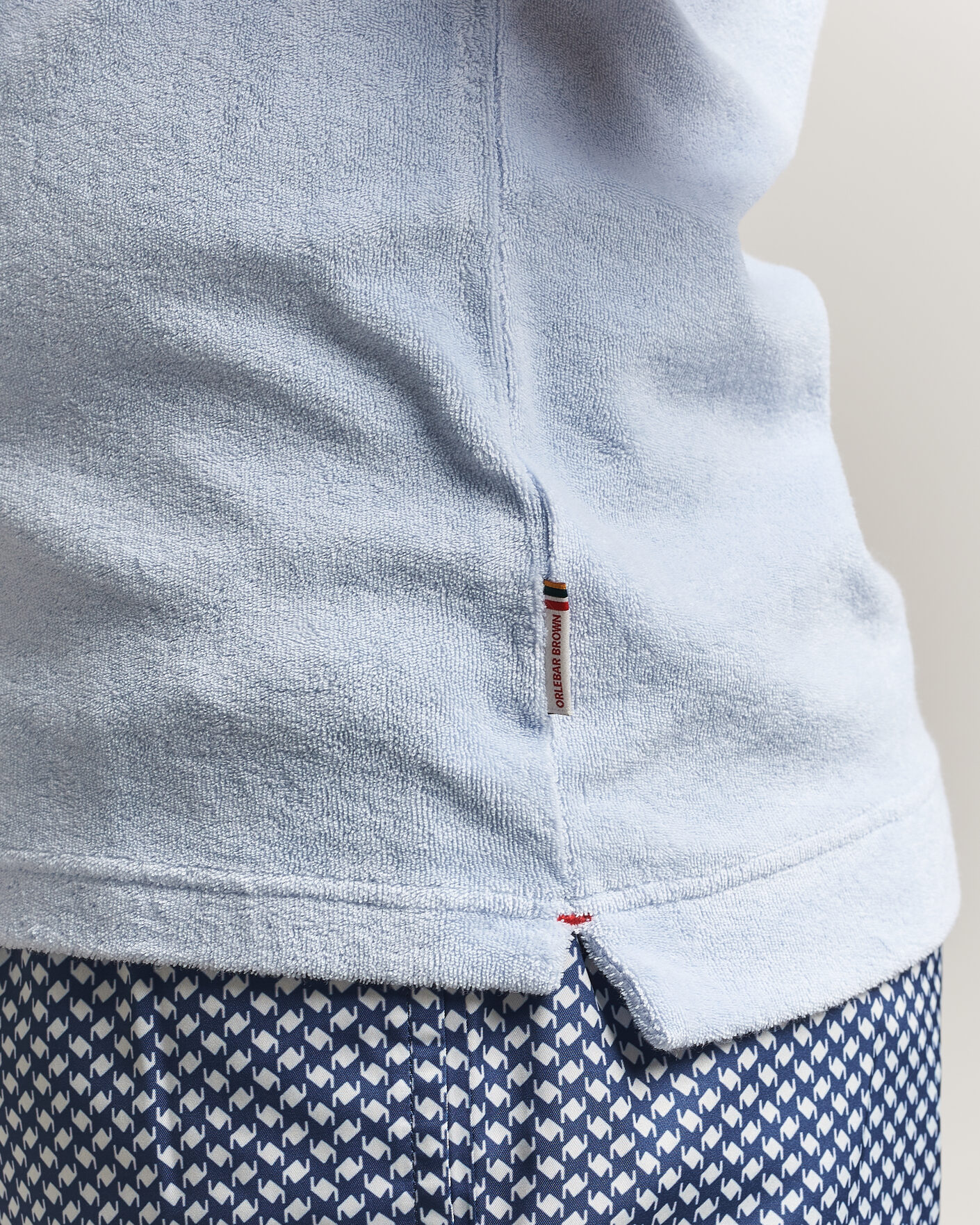 Herr | Pikéer | Orlebar Brown | Terry Polo Surfside Blue