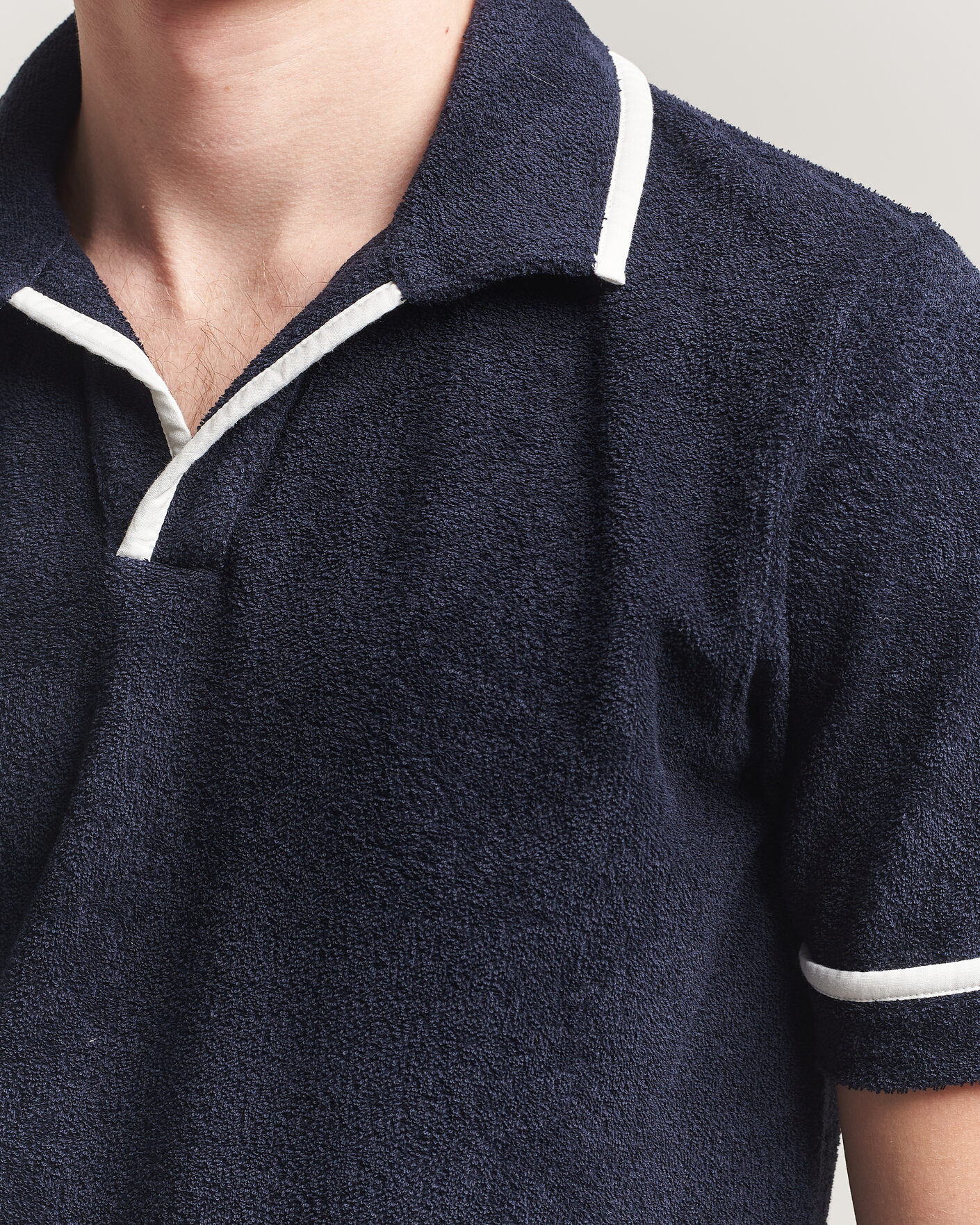 Herr | Pikéer | Orlebar Brown | Ellery Towelling Polo Night Iris